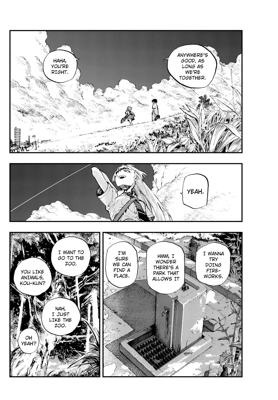 Yofukashi no Uta chapter 195 page 10