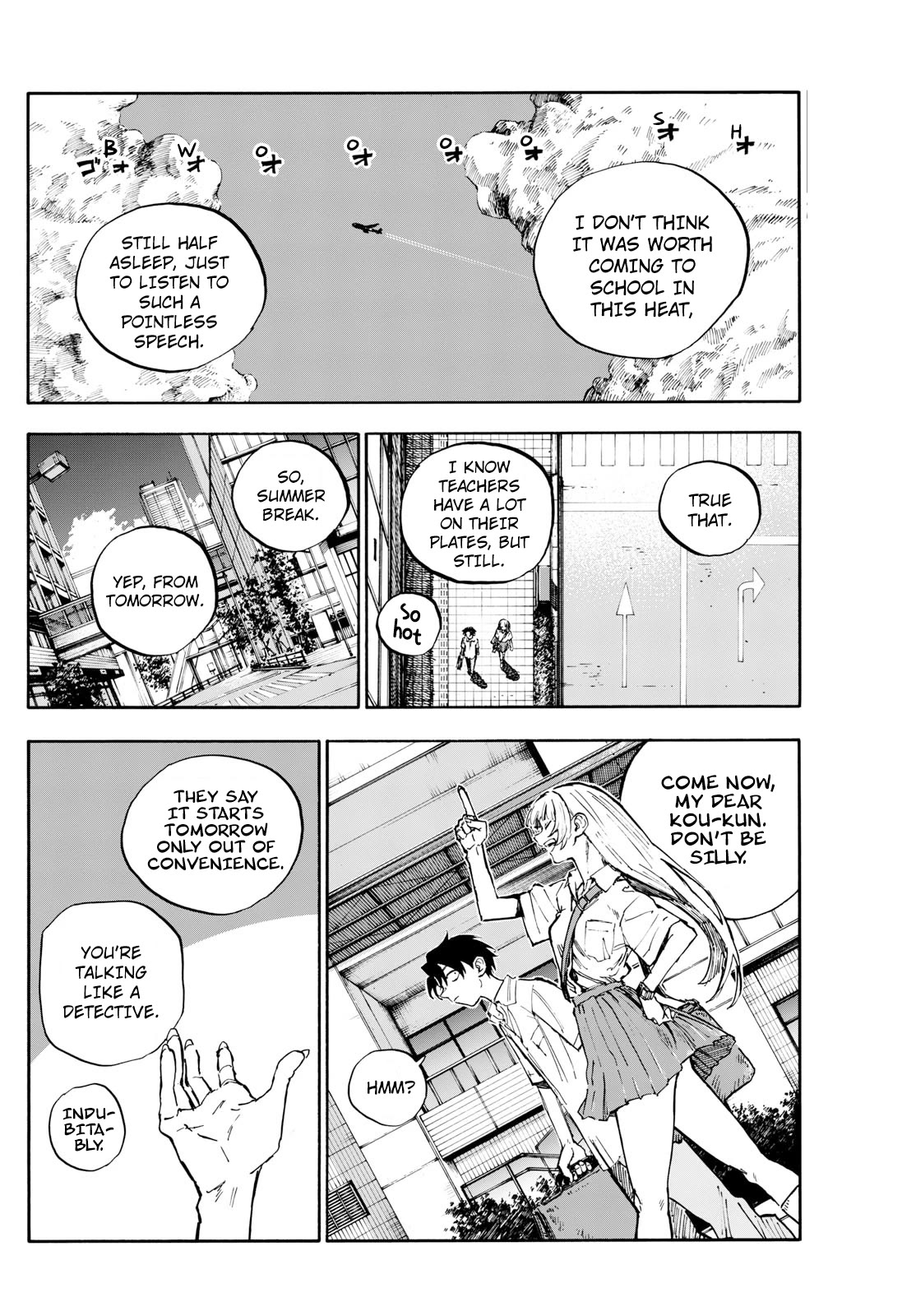 Yofukashi no Uta chapter 195 page 4