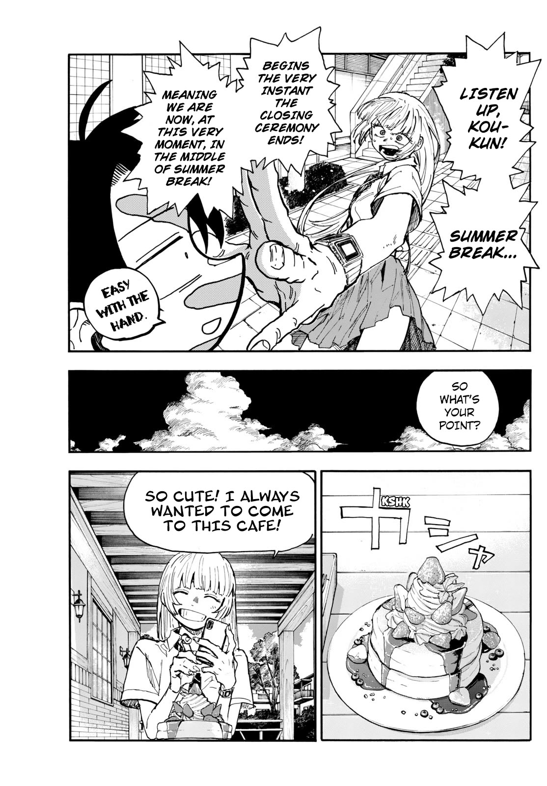 Yofukashi no Uta chapter 195 page 5