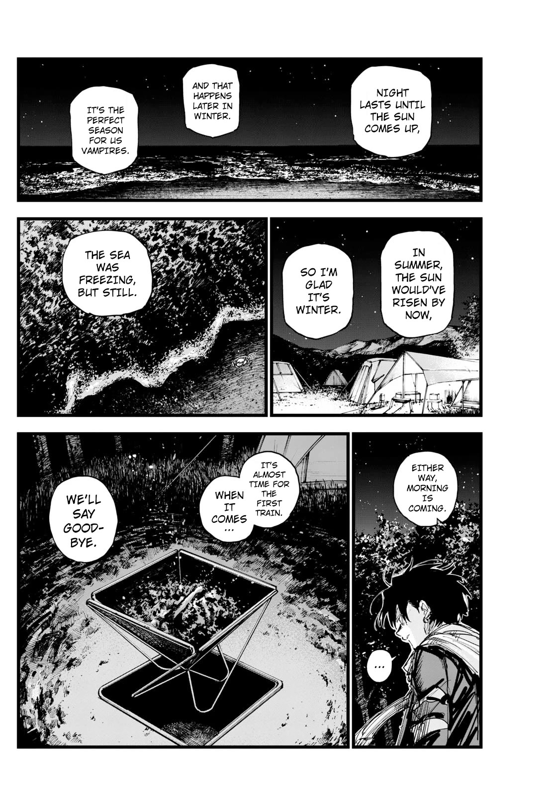 Yofukashi no Uta chapter 198 page 4