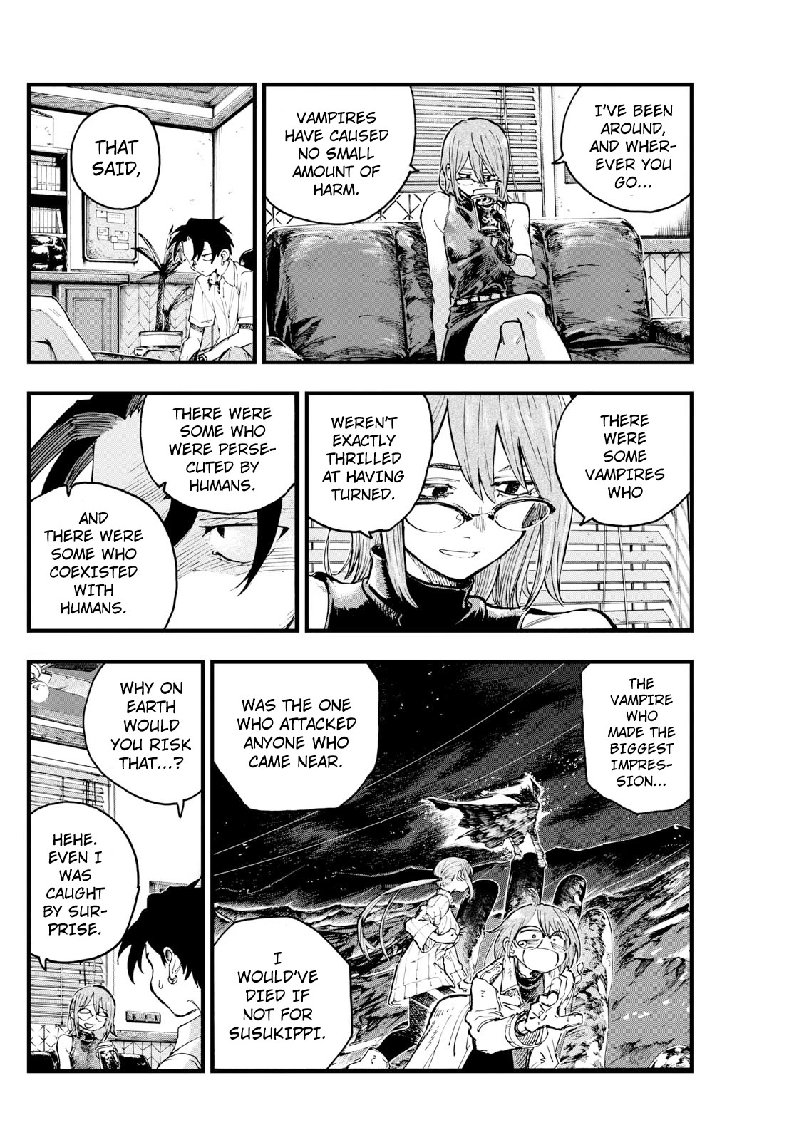 Yofukashi no Uta chapter 199 page 9