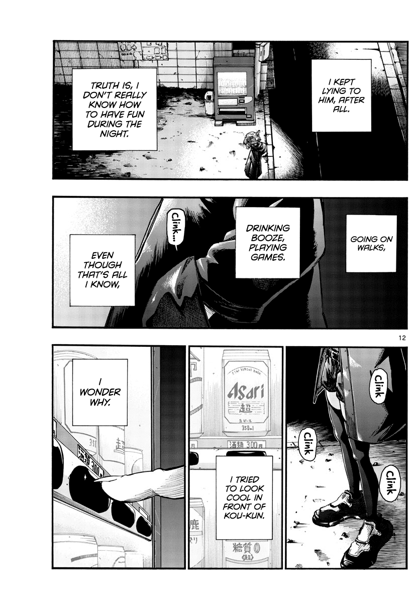 Yofukashi no Uta chapter 46 page 12