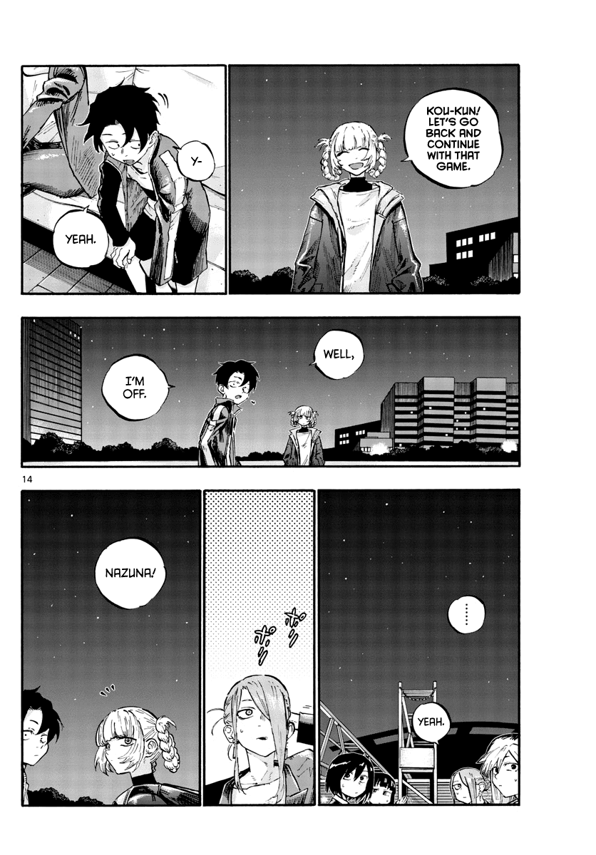 Yofukashi no Uta chapter 53 page 14