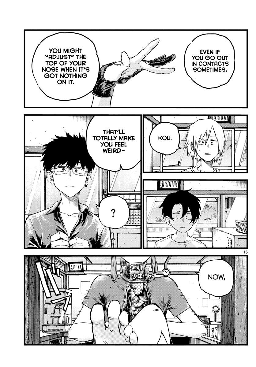 Yofukashi no Uta chapter 54 page 15
