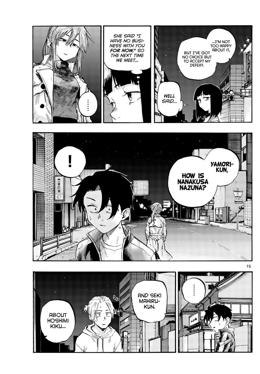 Yofukashi no Uta chapter 55 page 15