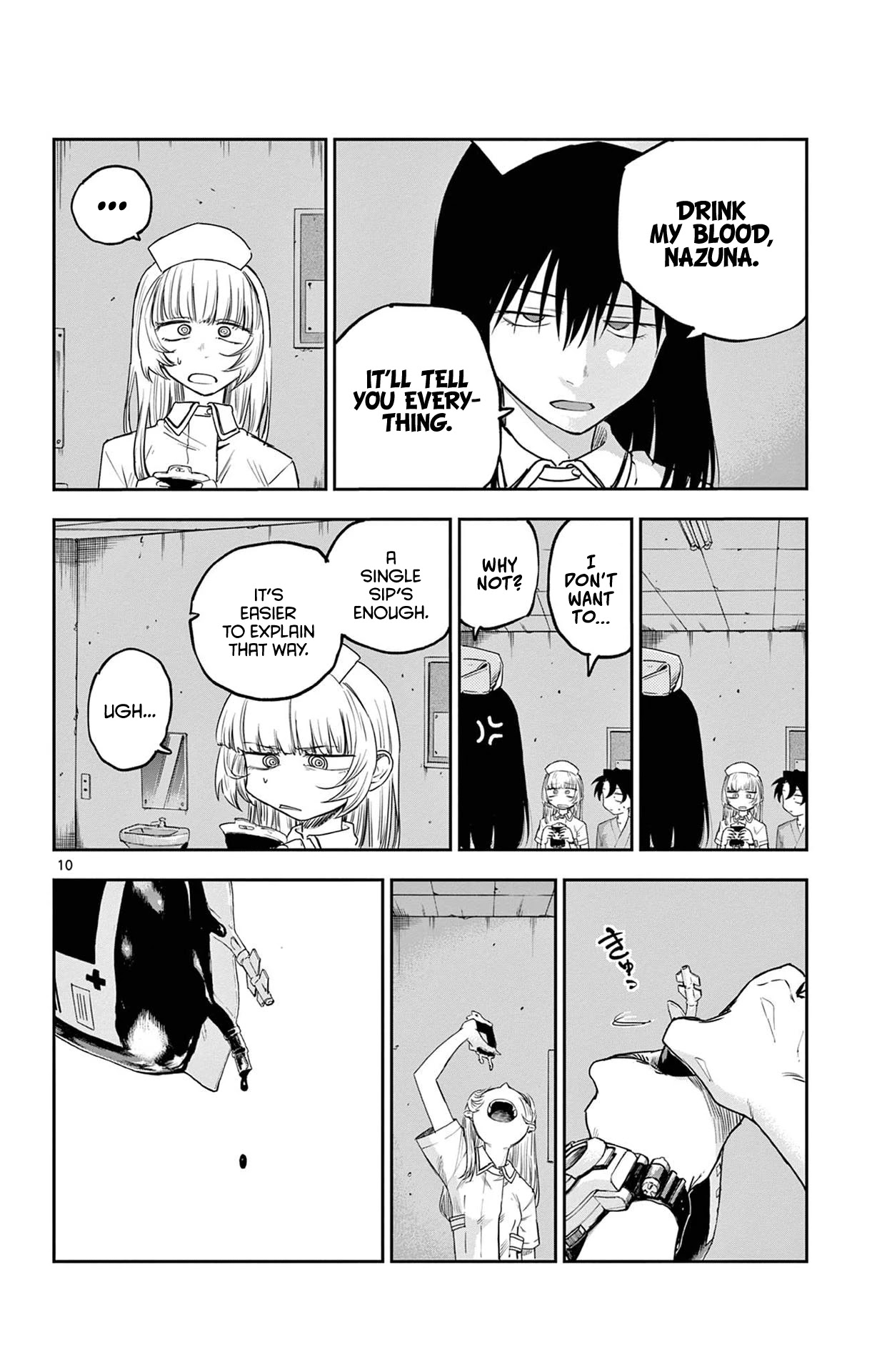 Yofukashi no Uta chapter 60 page 10