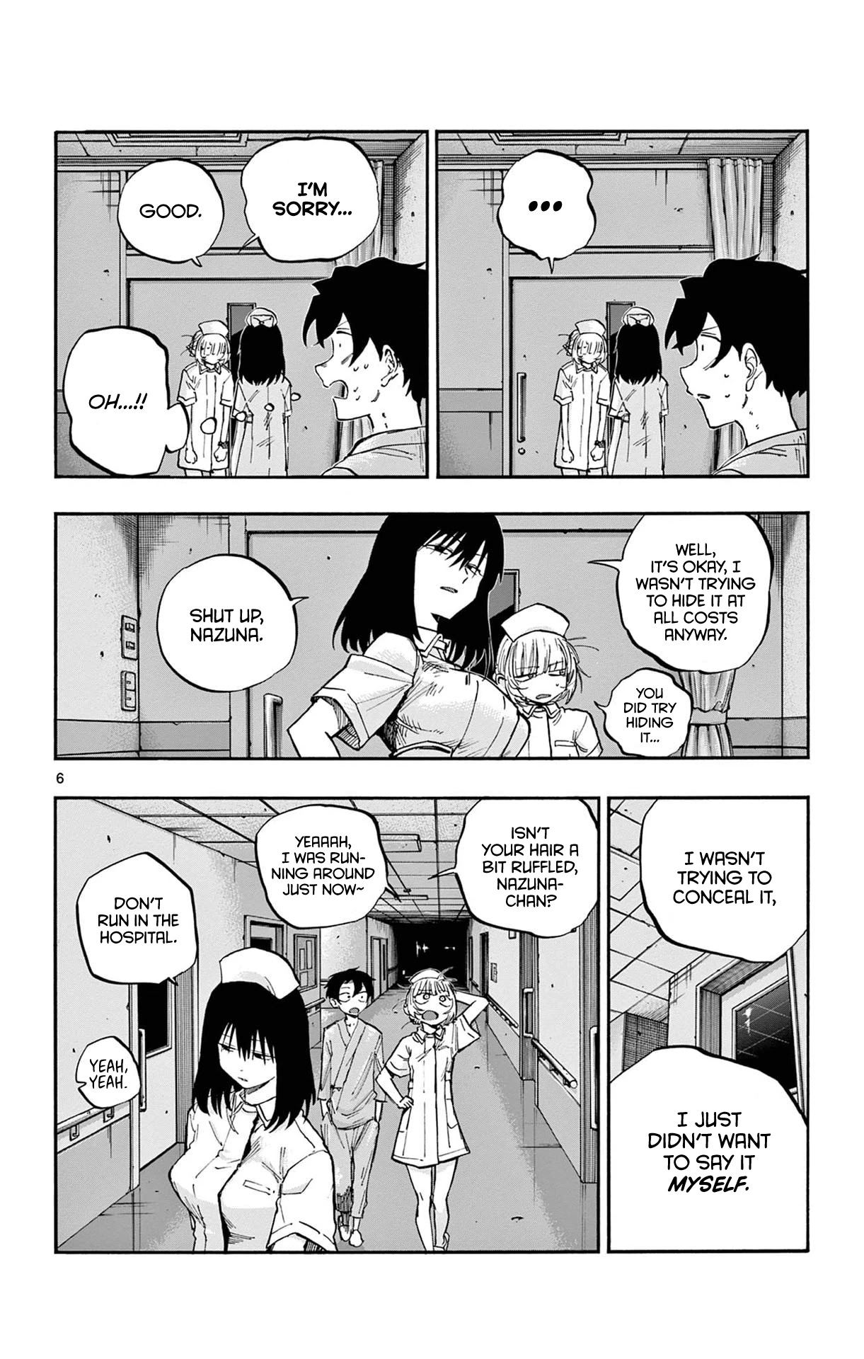 Yofukashi no Uta chapter 60 page 6