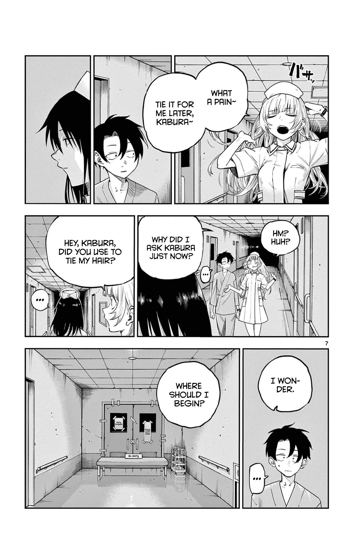Yofukashi no Uta chapter 60 page 7