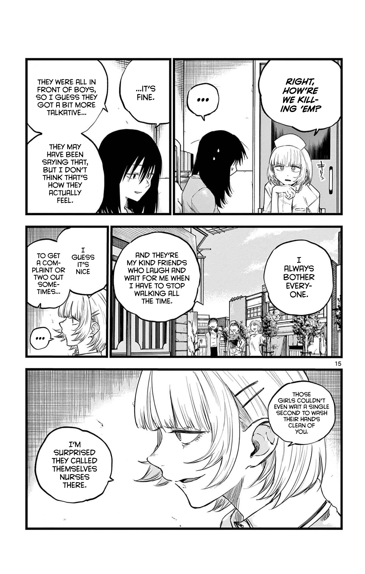 Yofukashi no Uta chapter 61 page 15