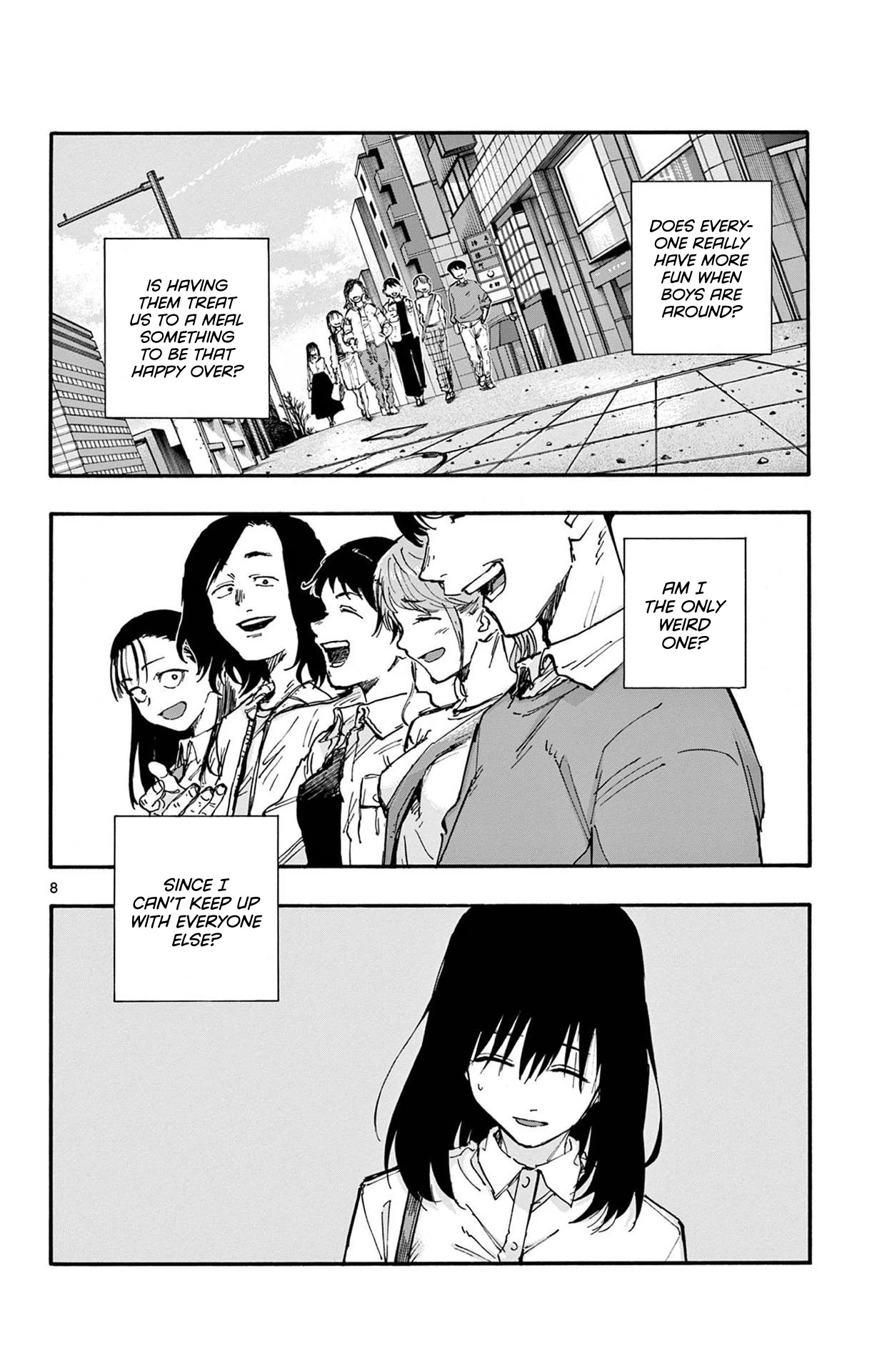 Yofukashi no Uta chapter 61 page 8