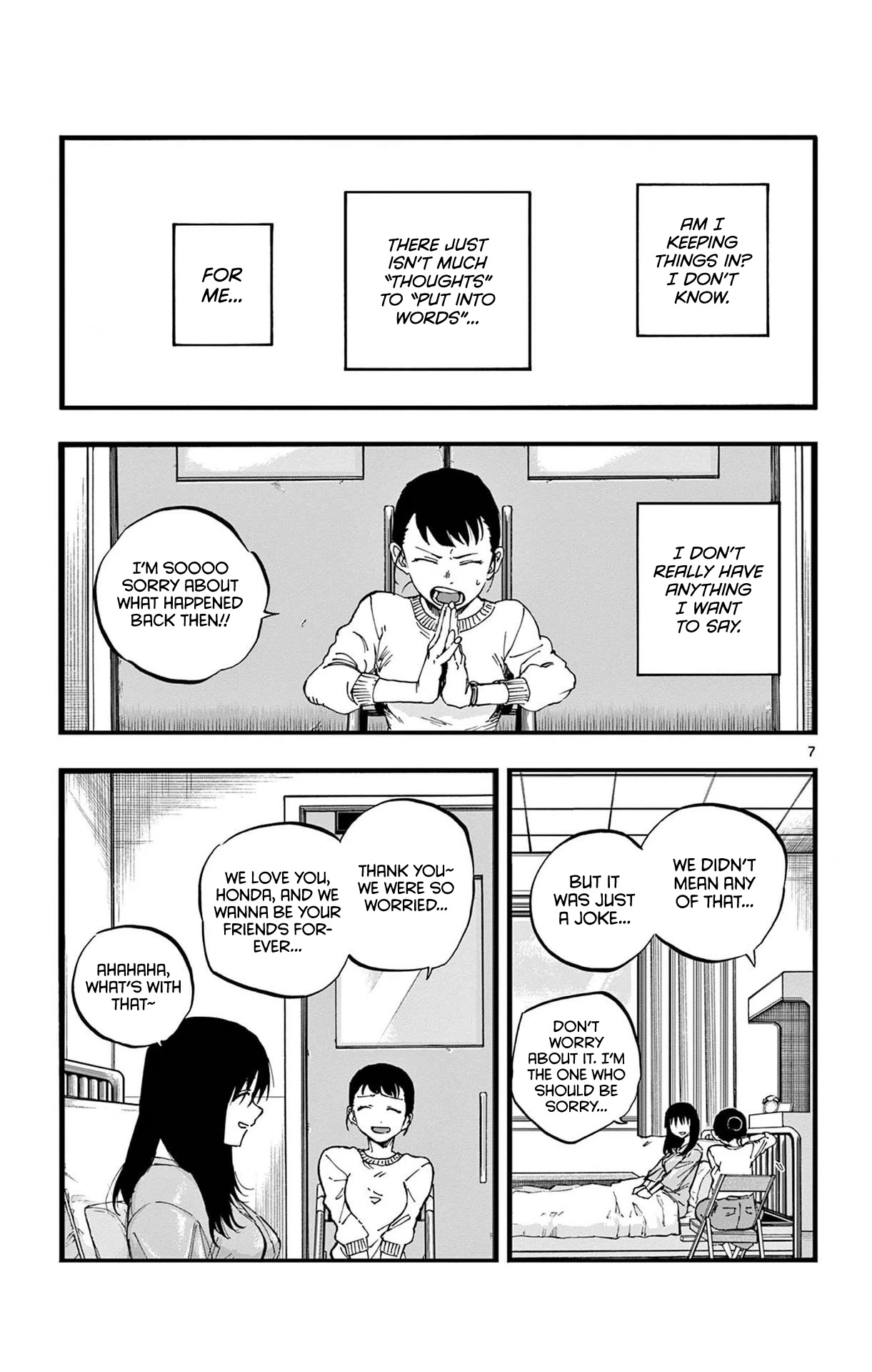 Yofukashi no Uta chapter 62 page 7