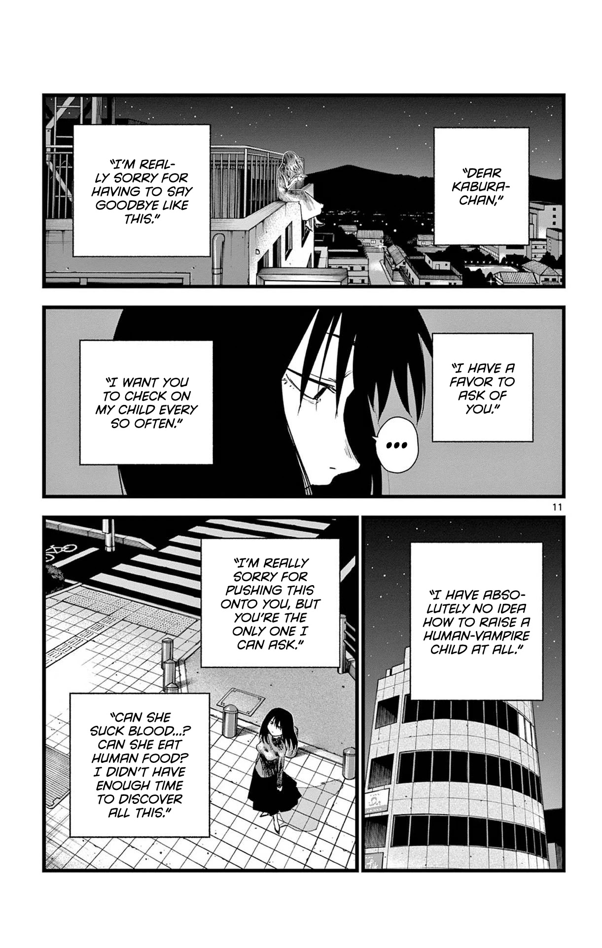 Yofukashi no Uta chapter 63 page 11