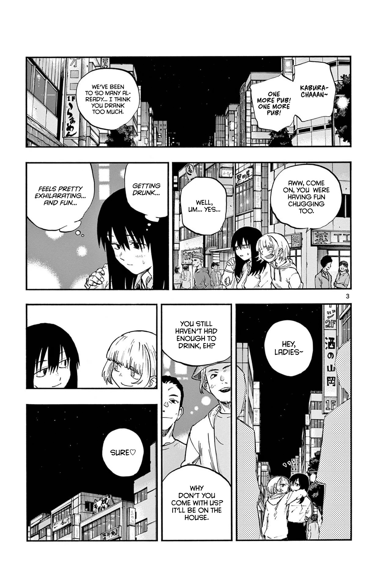 Yofukashi no Uta chapter 63 page 3