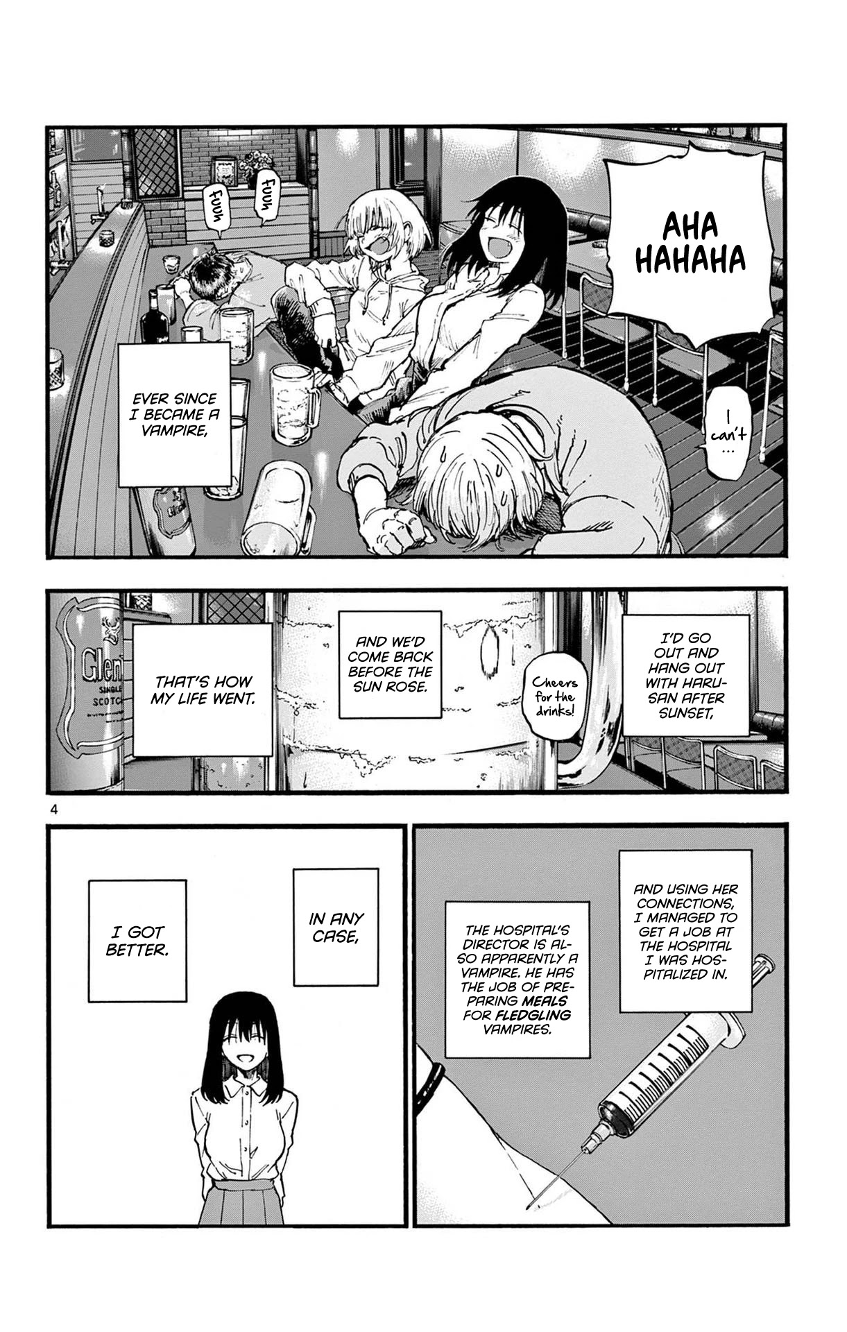 Yofukashi no Uta chapter 63 page 4