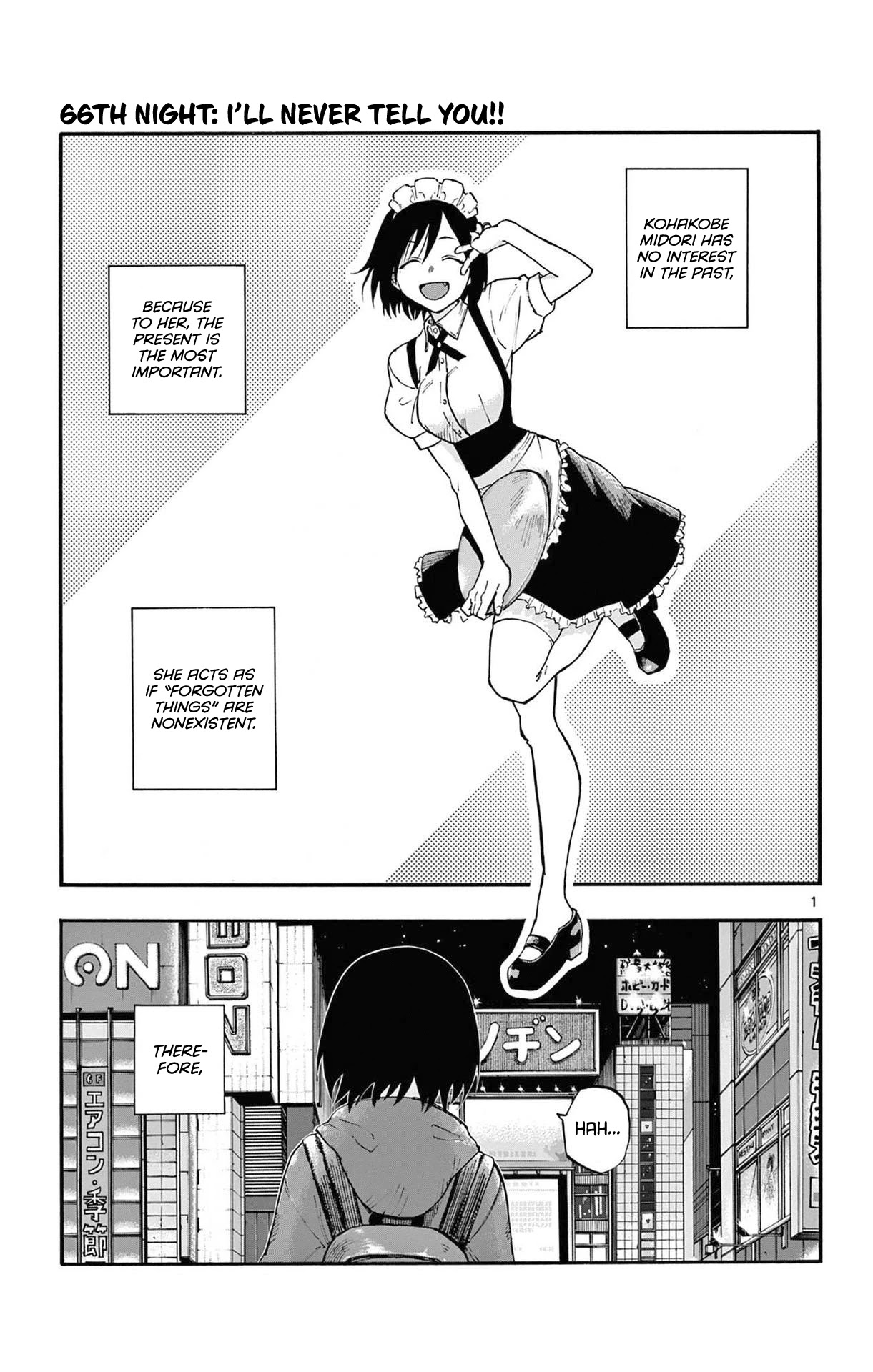 Yofukashi no Uta chapter 66 page 1