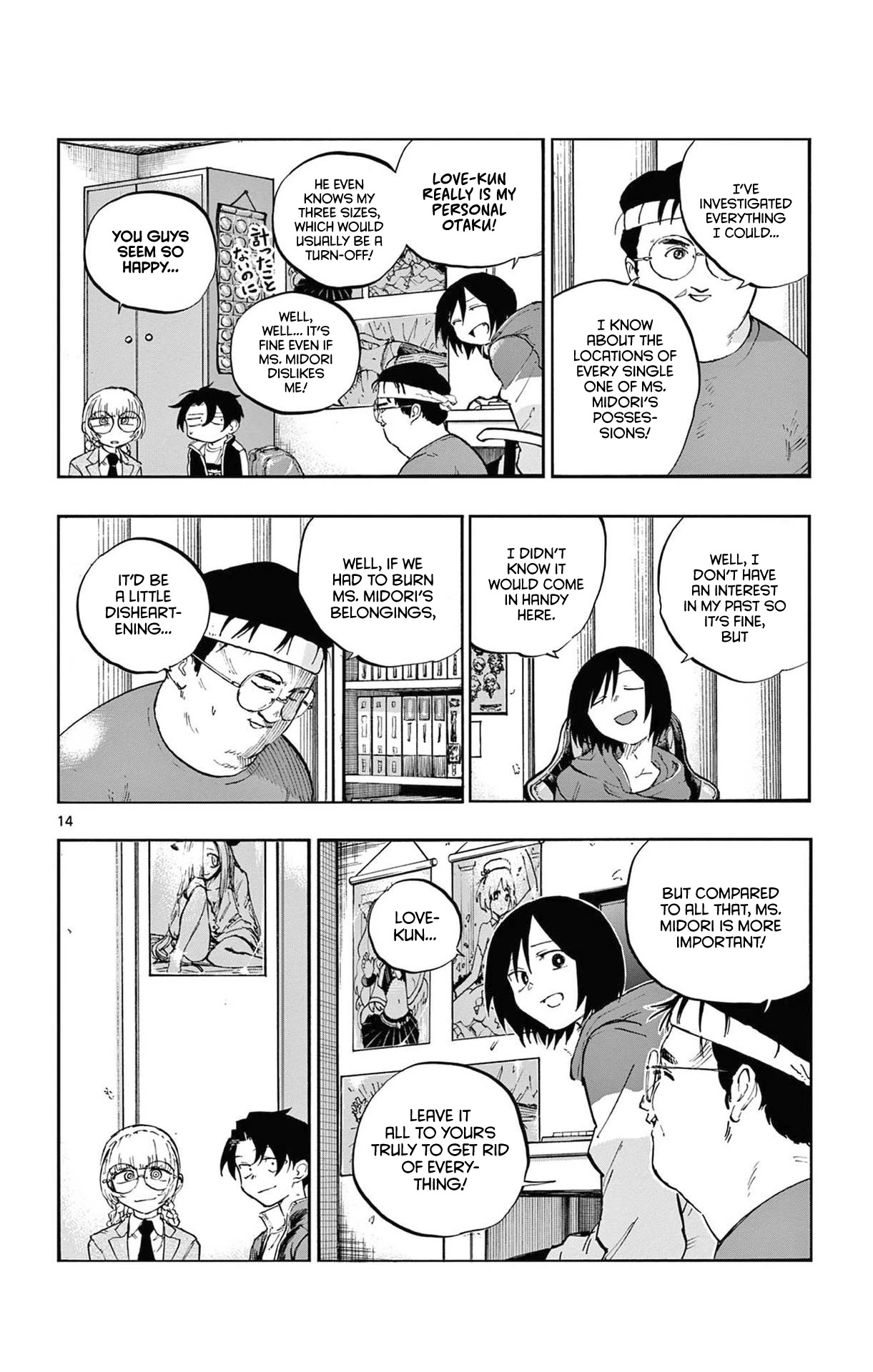 Yofukashi no Uta chapter 66 page 14