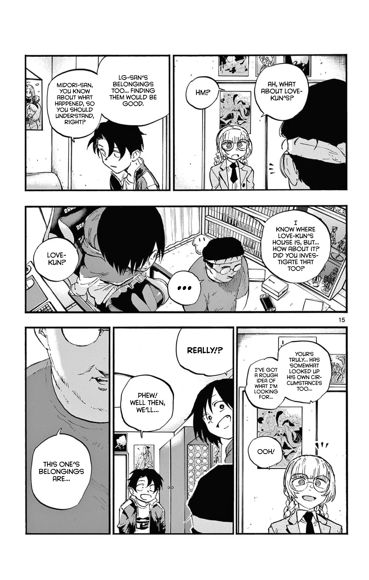 Yofukashi no Uta chapter 66 page 15