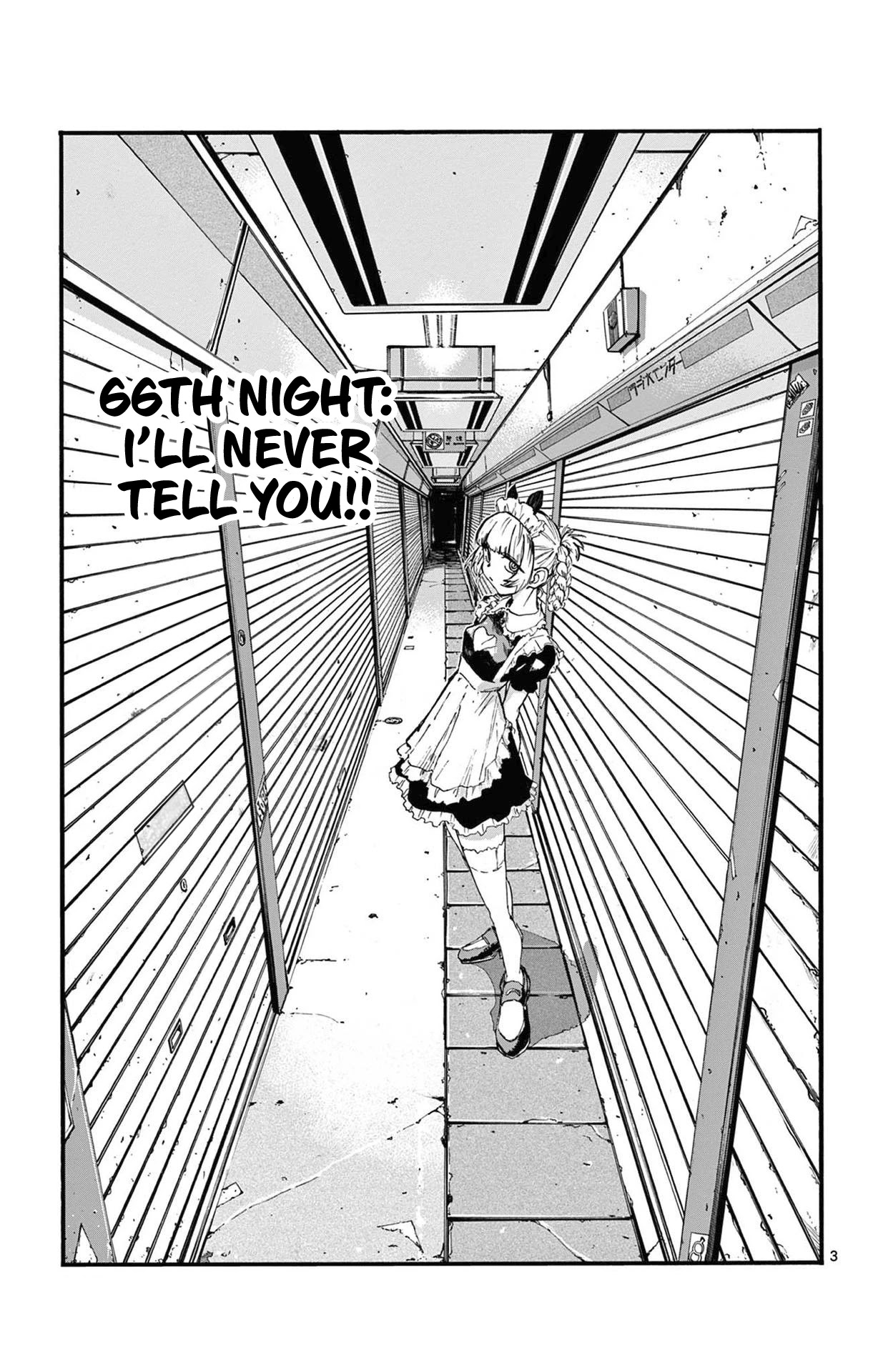 Yofukashi no Uta chapter 66 page 3