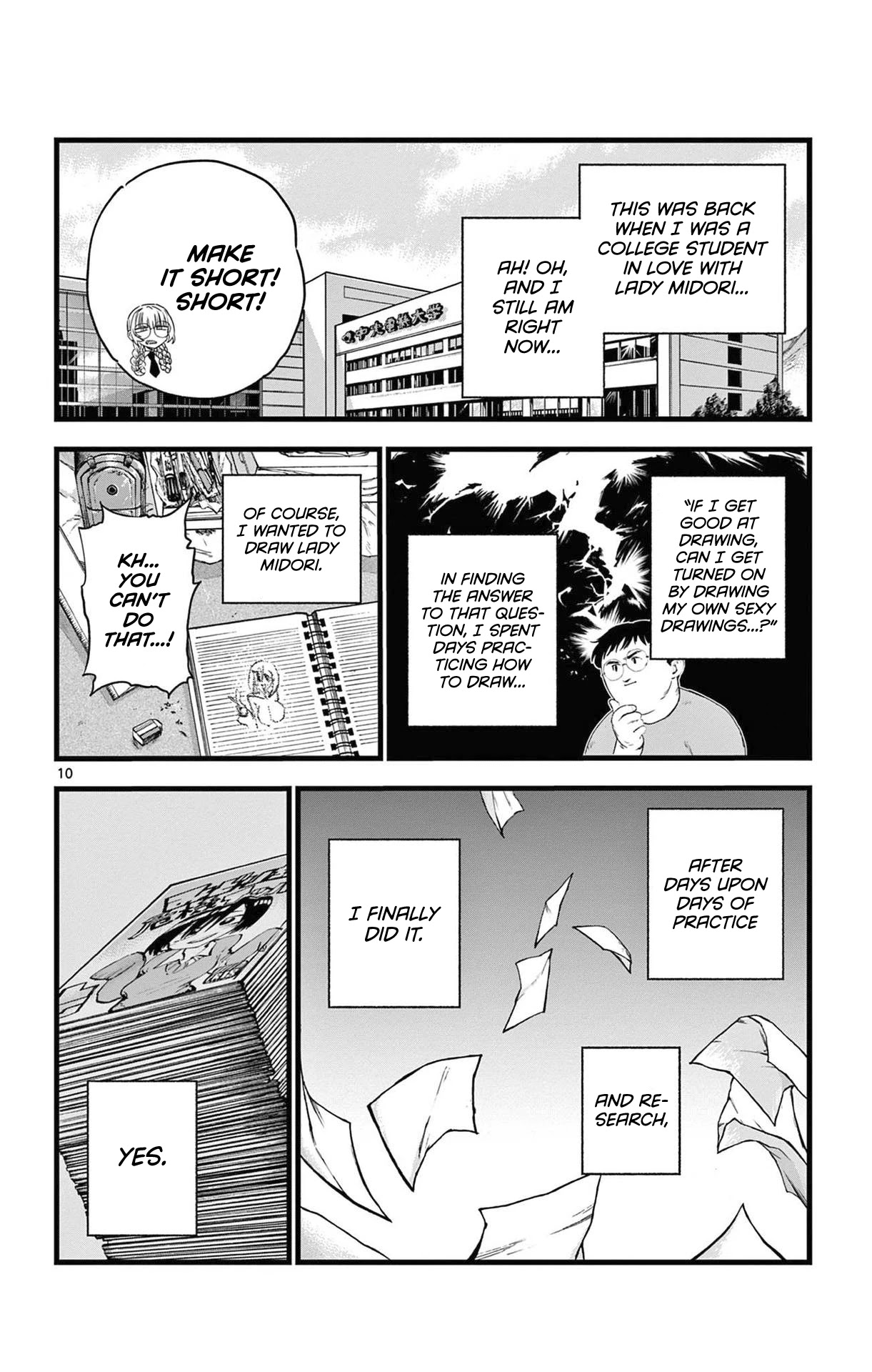 Yofukashi no Uta chapter 67 page 10