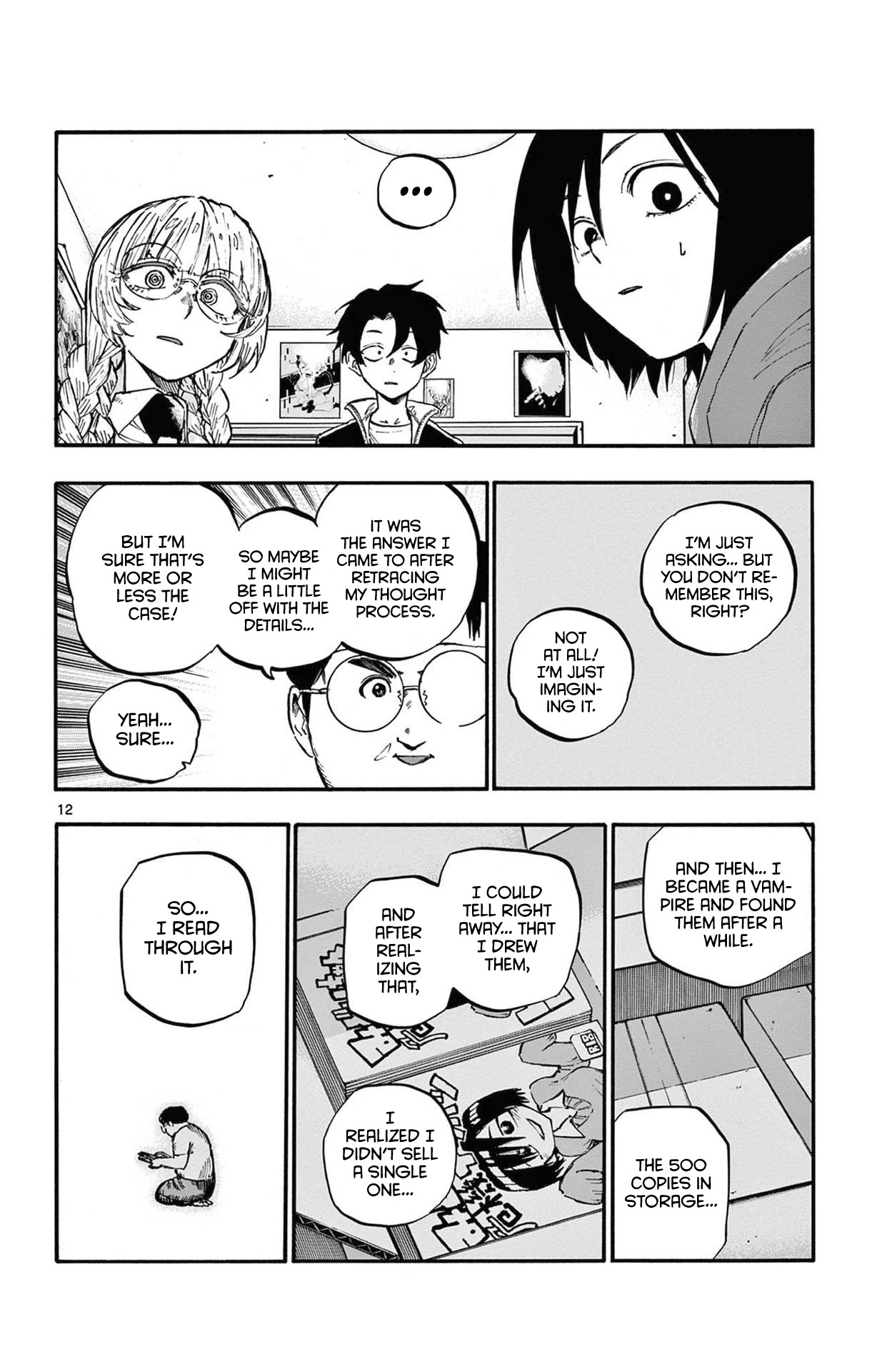 Yofukashi no Uta chapter 67 page 12