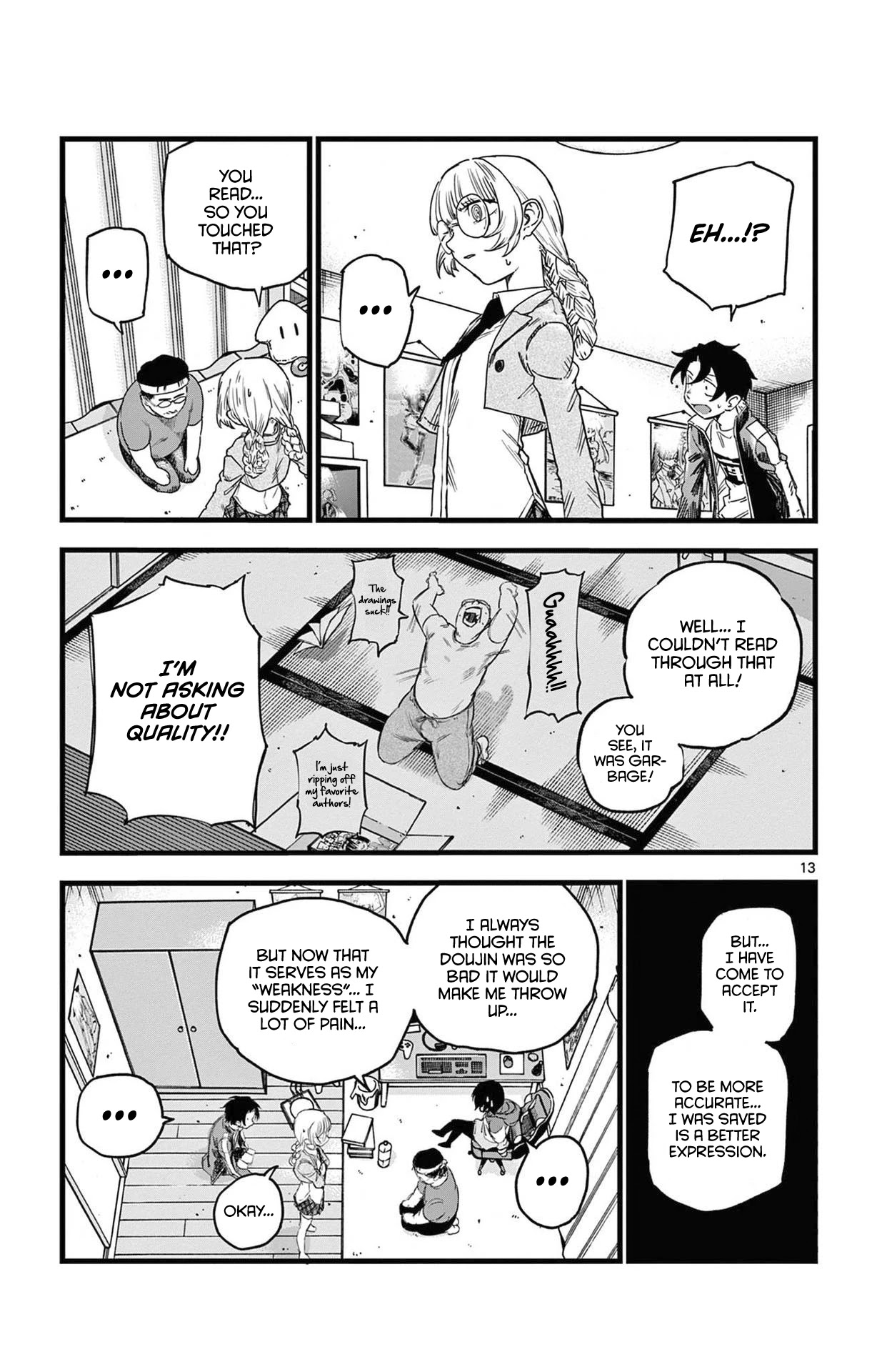 Yofukashi no Uta chapter 67 page 13