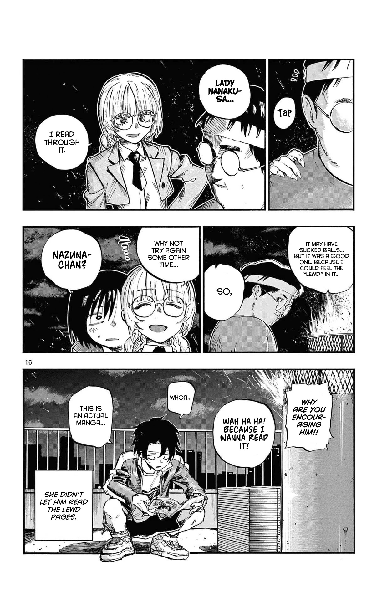 Yofukashi no Uta chapter 67 page 15