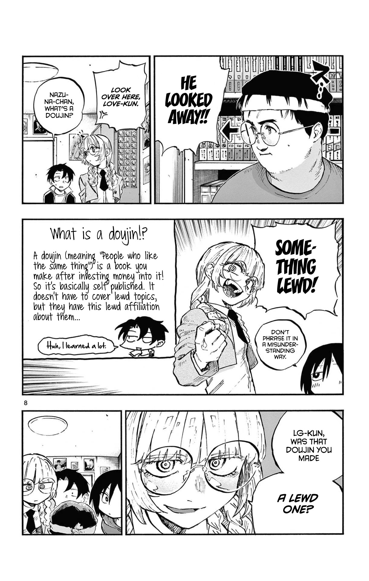 Yofukashi no Uta chapter 67 page 8