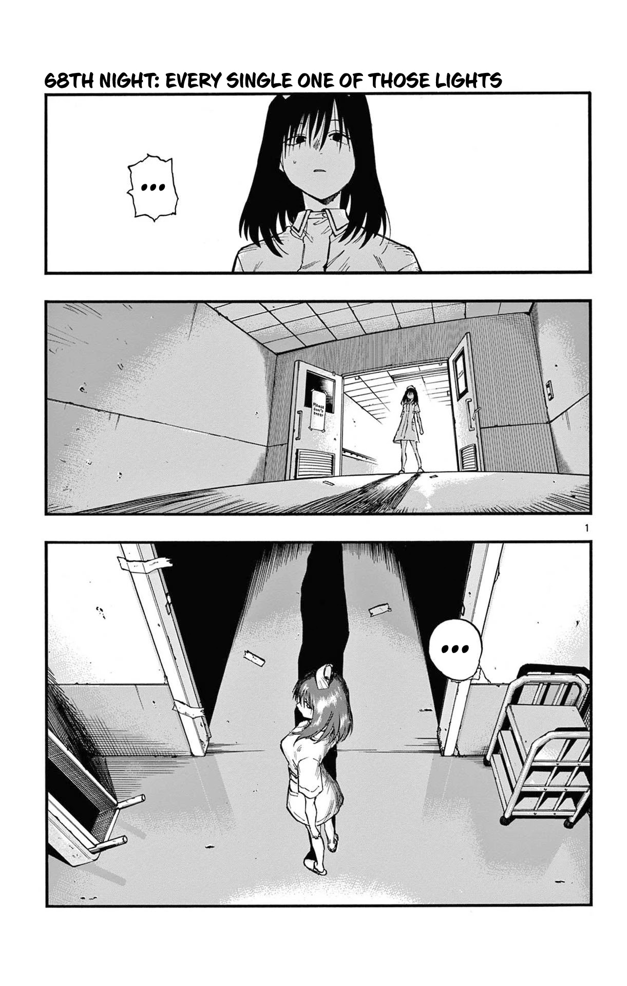 Yofukashi no Uta chapter 68 page 1