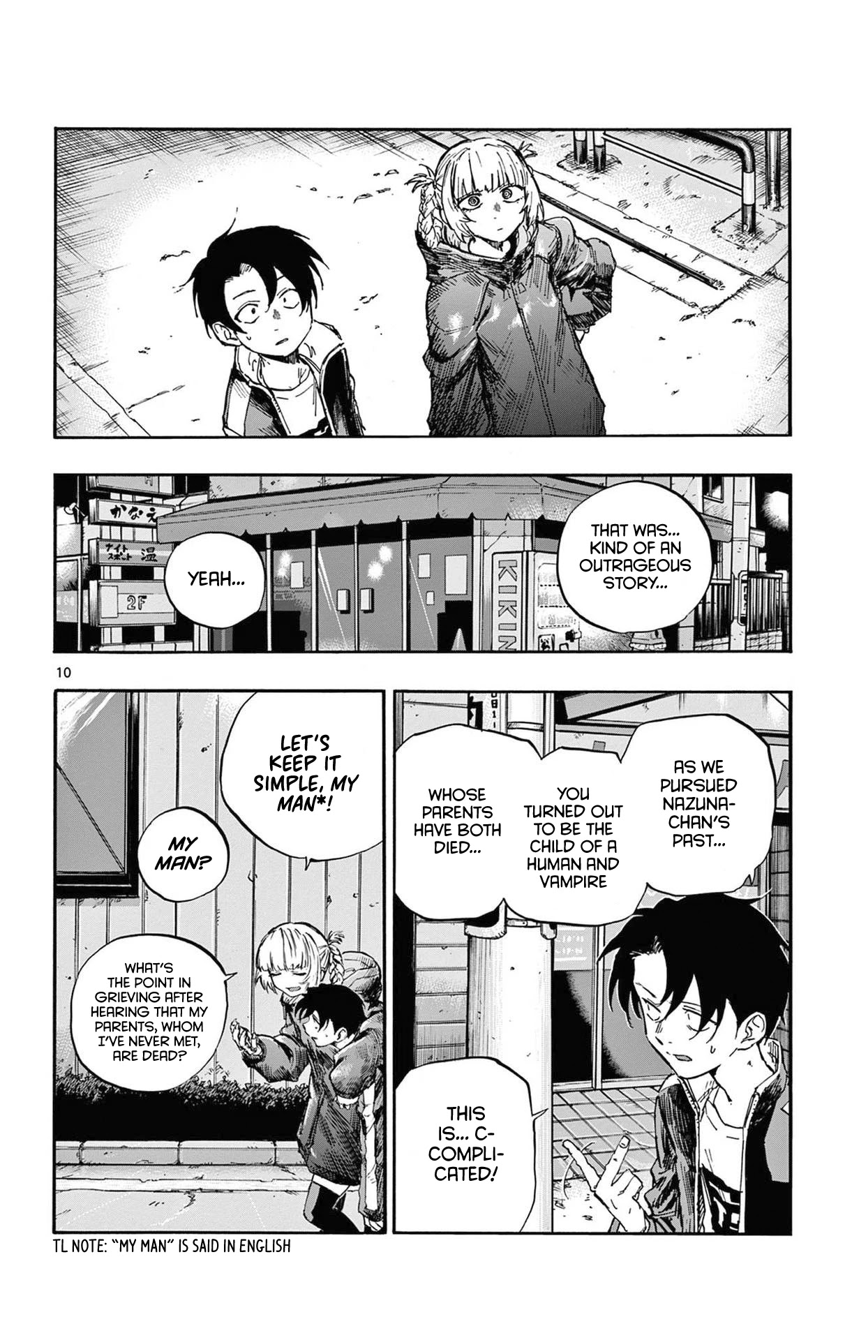 Yofukashi no Uta chapter 68 page 10