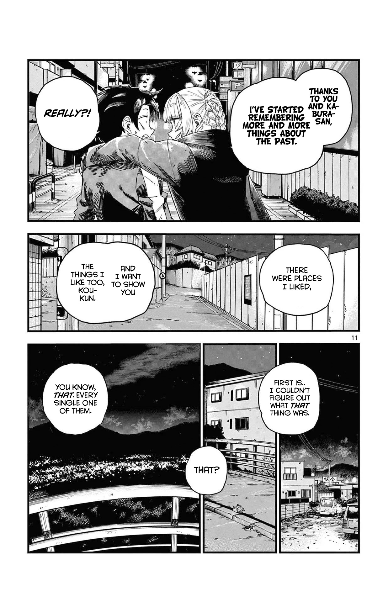 Yofukashi no Uta chapter 68 page 11