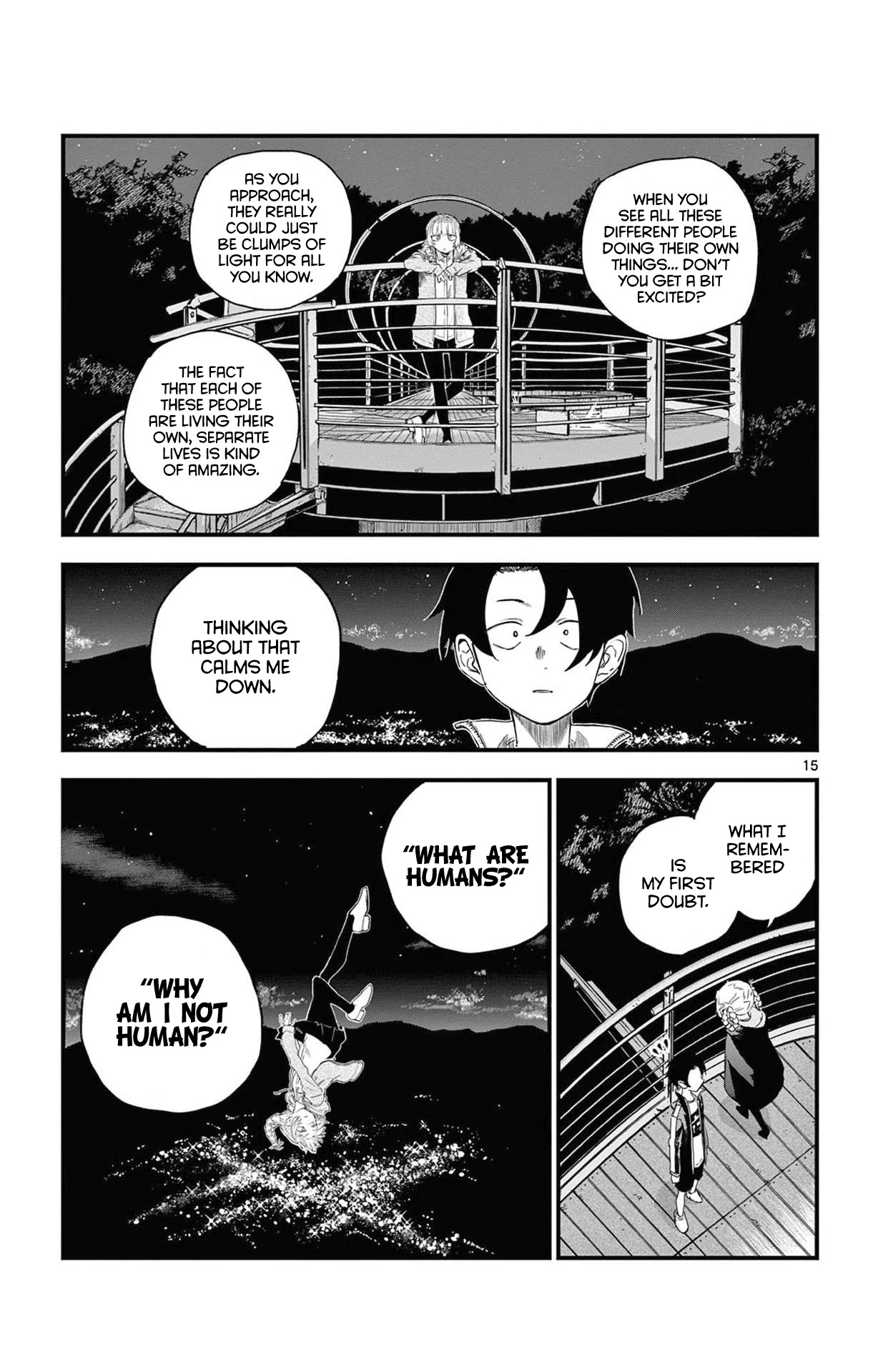 Yofukashi no Uta chapter 68 page 14