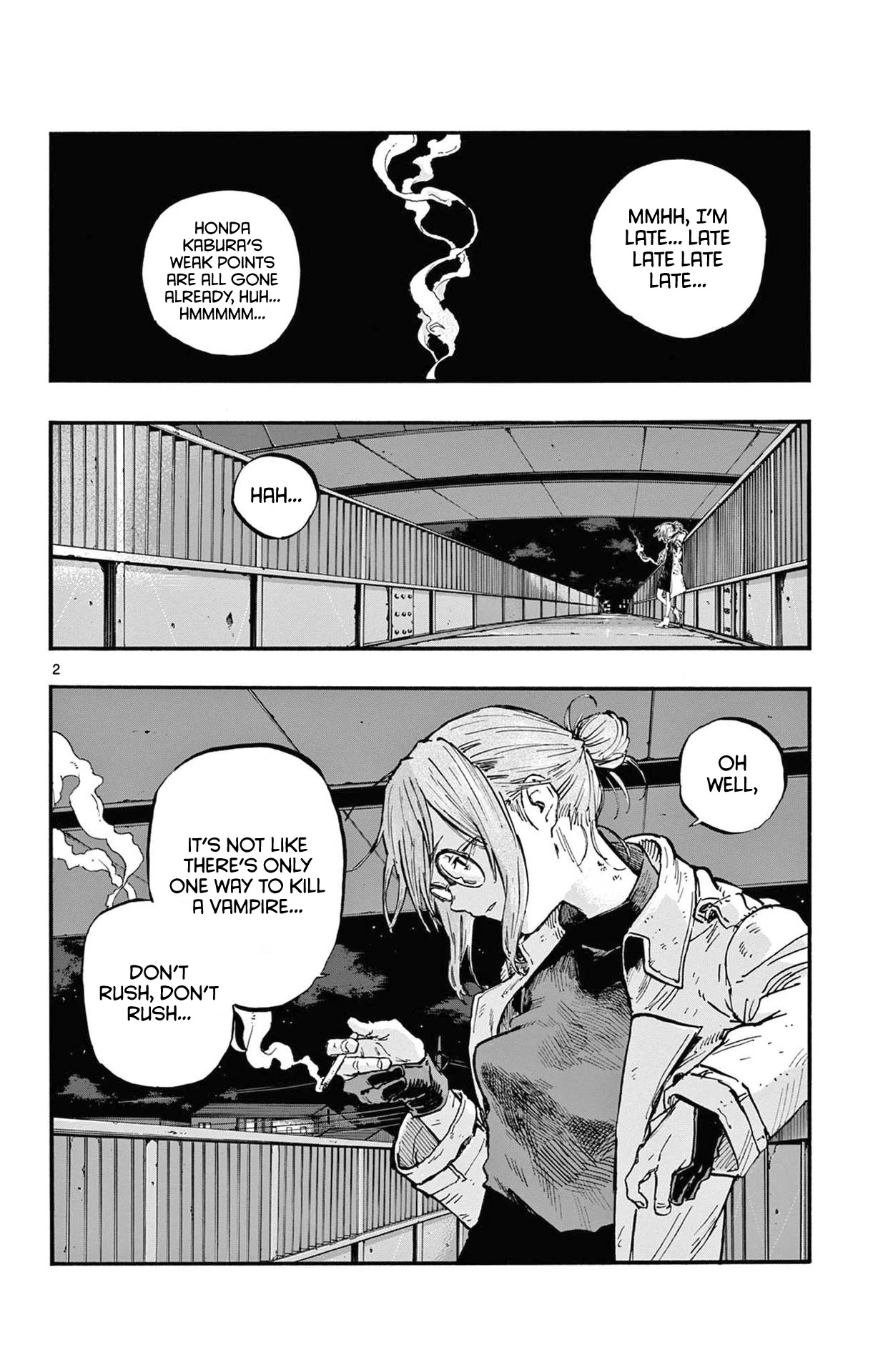 Yofukashi no Uta chapter 68 page 2