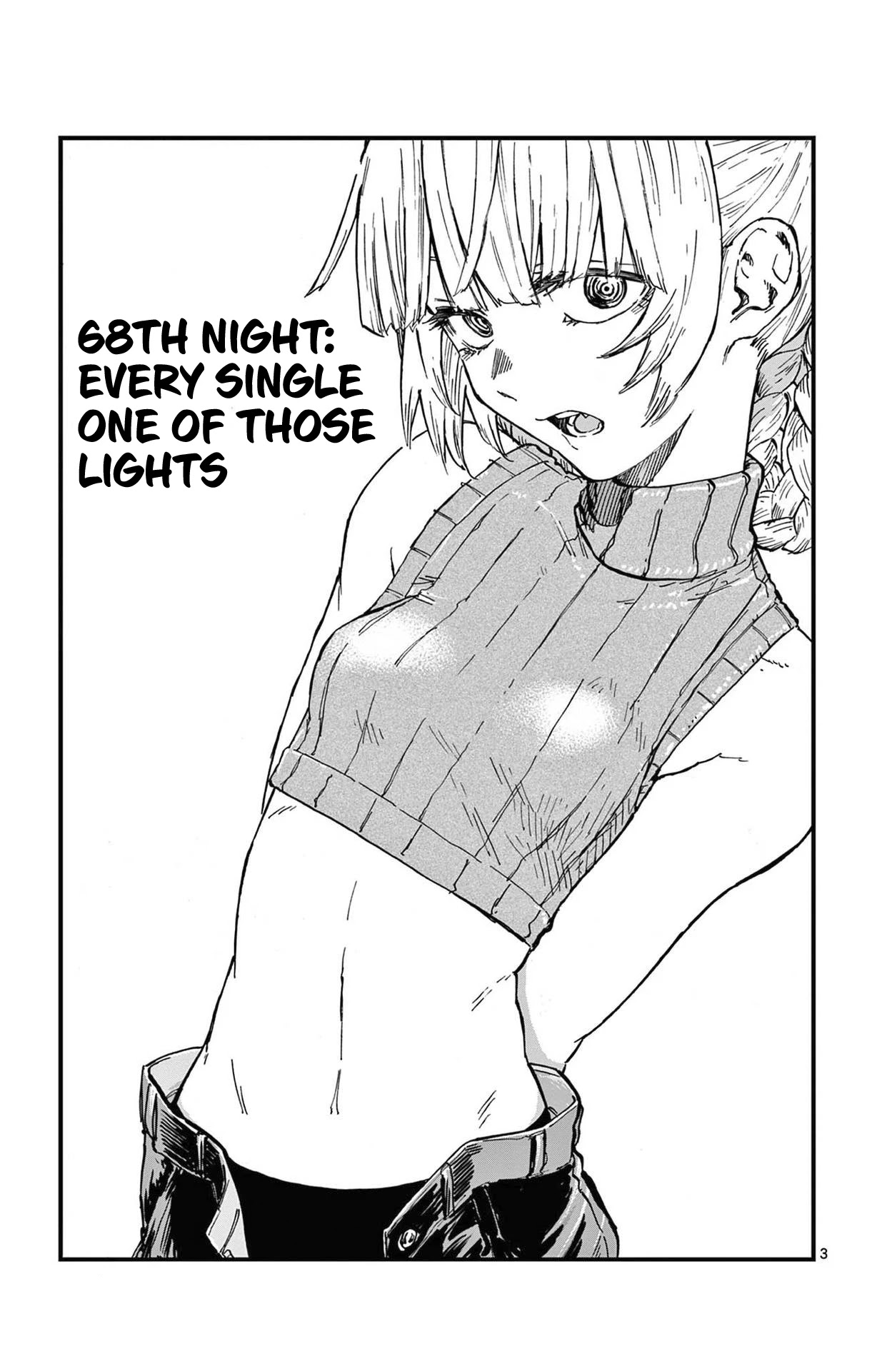 Yofukashi no Uta chapter 68 page 3