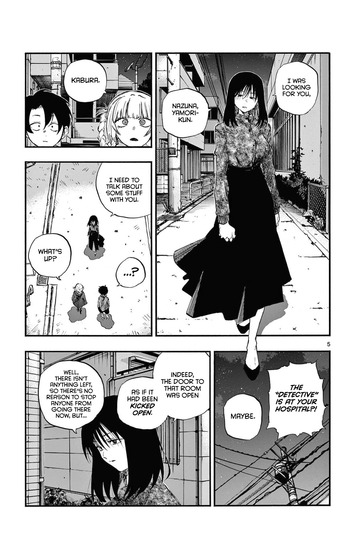 Yofukashi no Uta chapter 68 page 5