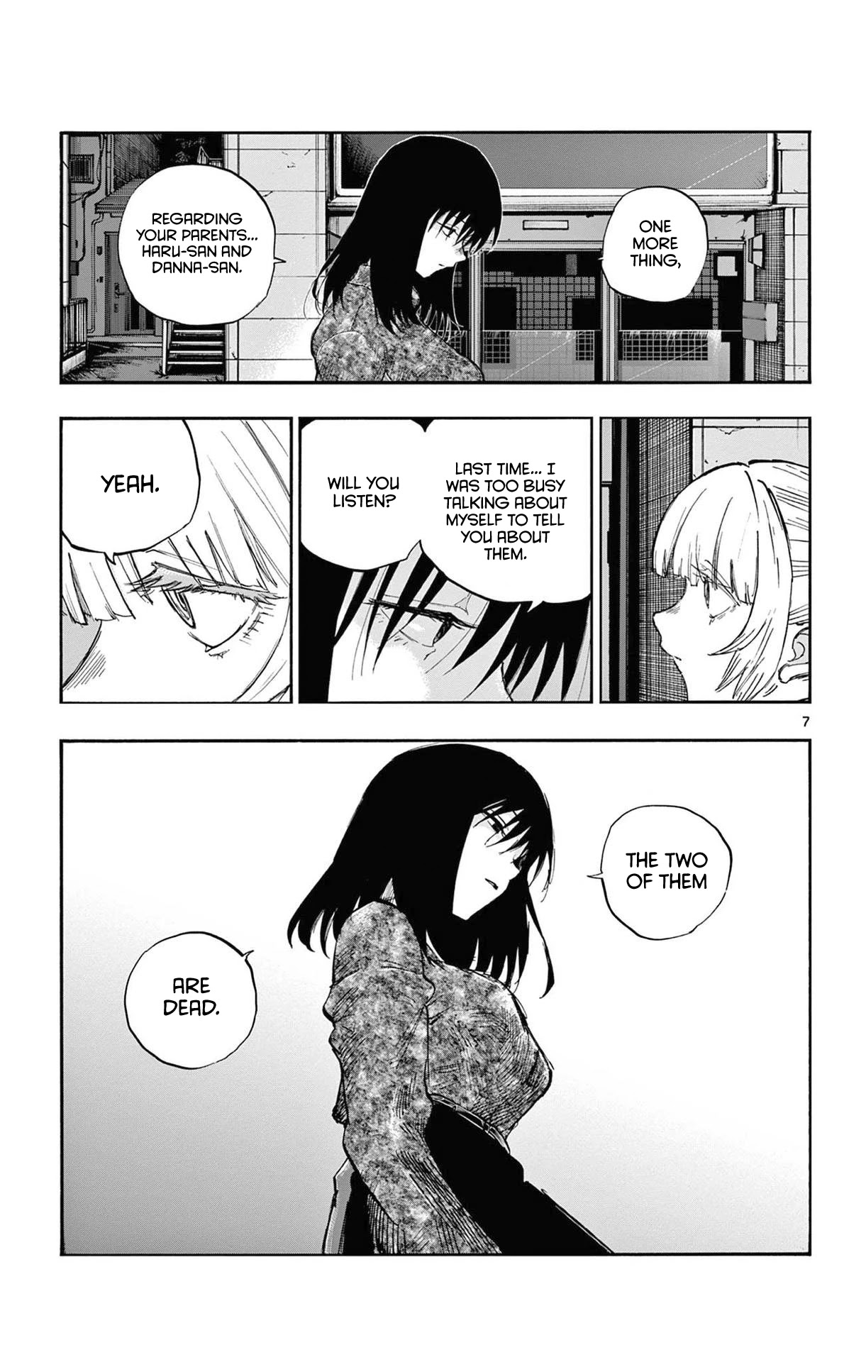 Yofukashi no Uta chapter 68 page 7