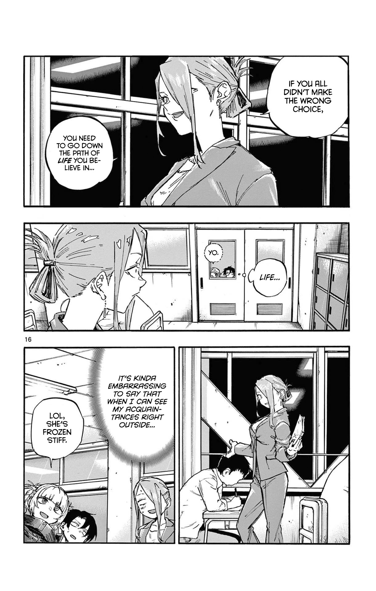 Yofukashi no Uta chapter 69 page 16