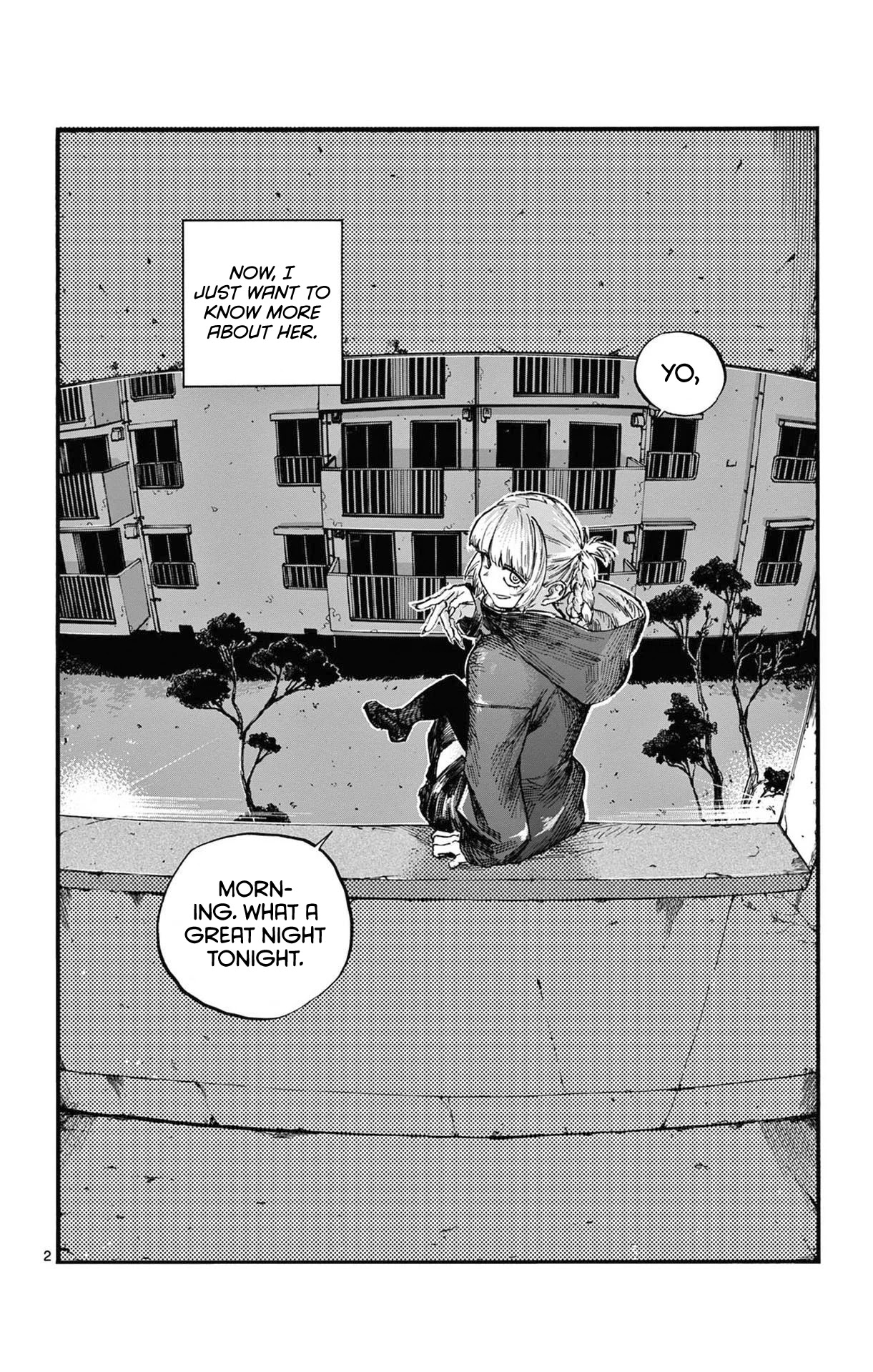 Yofukashi no Uta chapter 69 page 2
