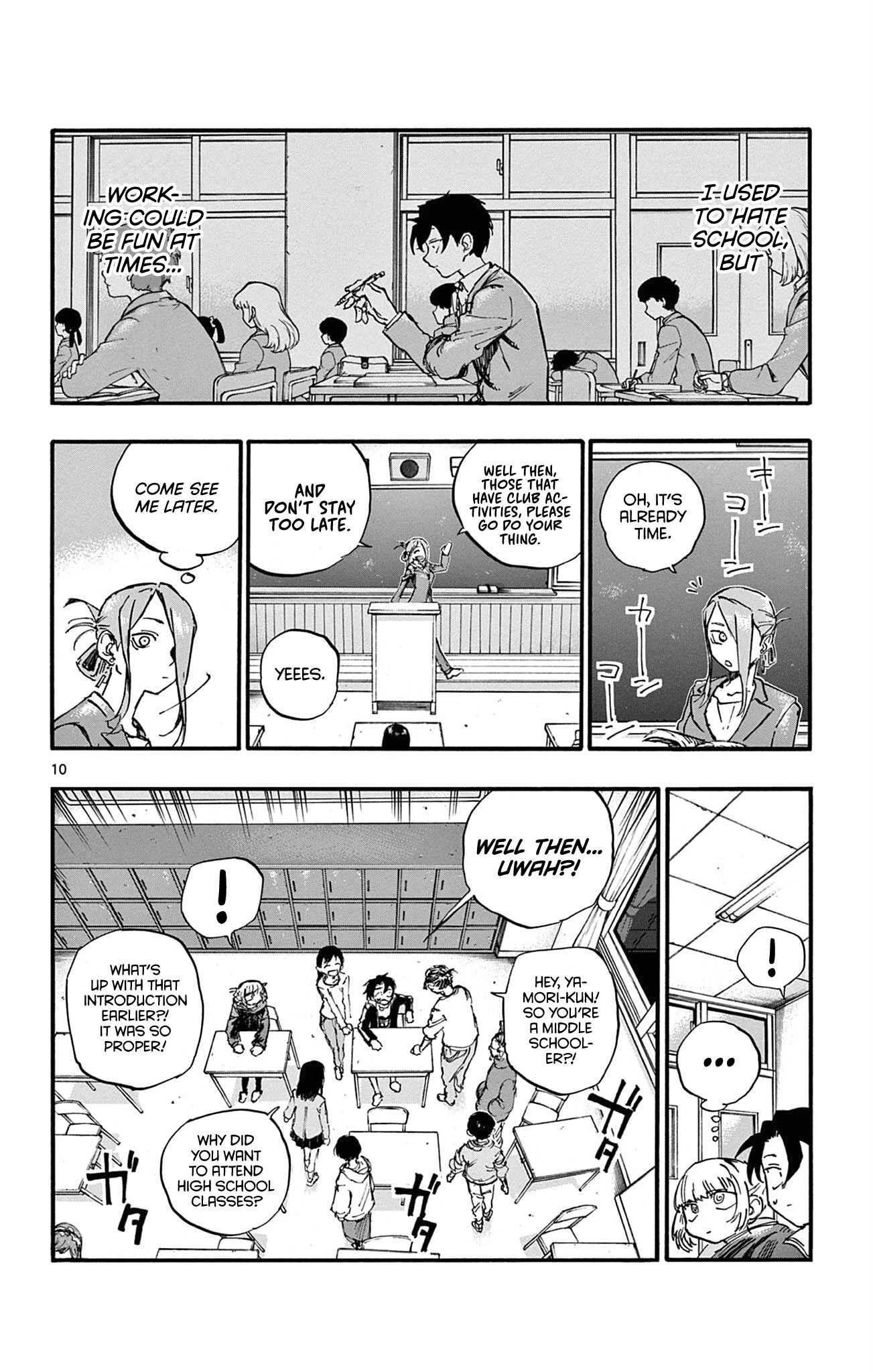 Yofukashi no Uta chapter 70 page 10