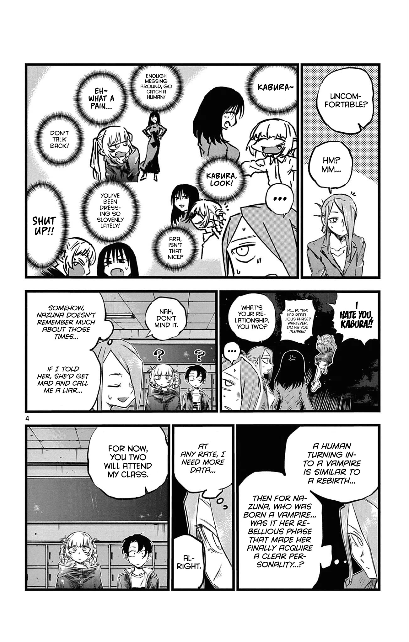 Yofukashi no Uta chapter 70 page 4