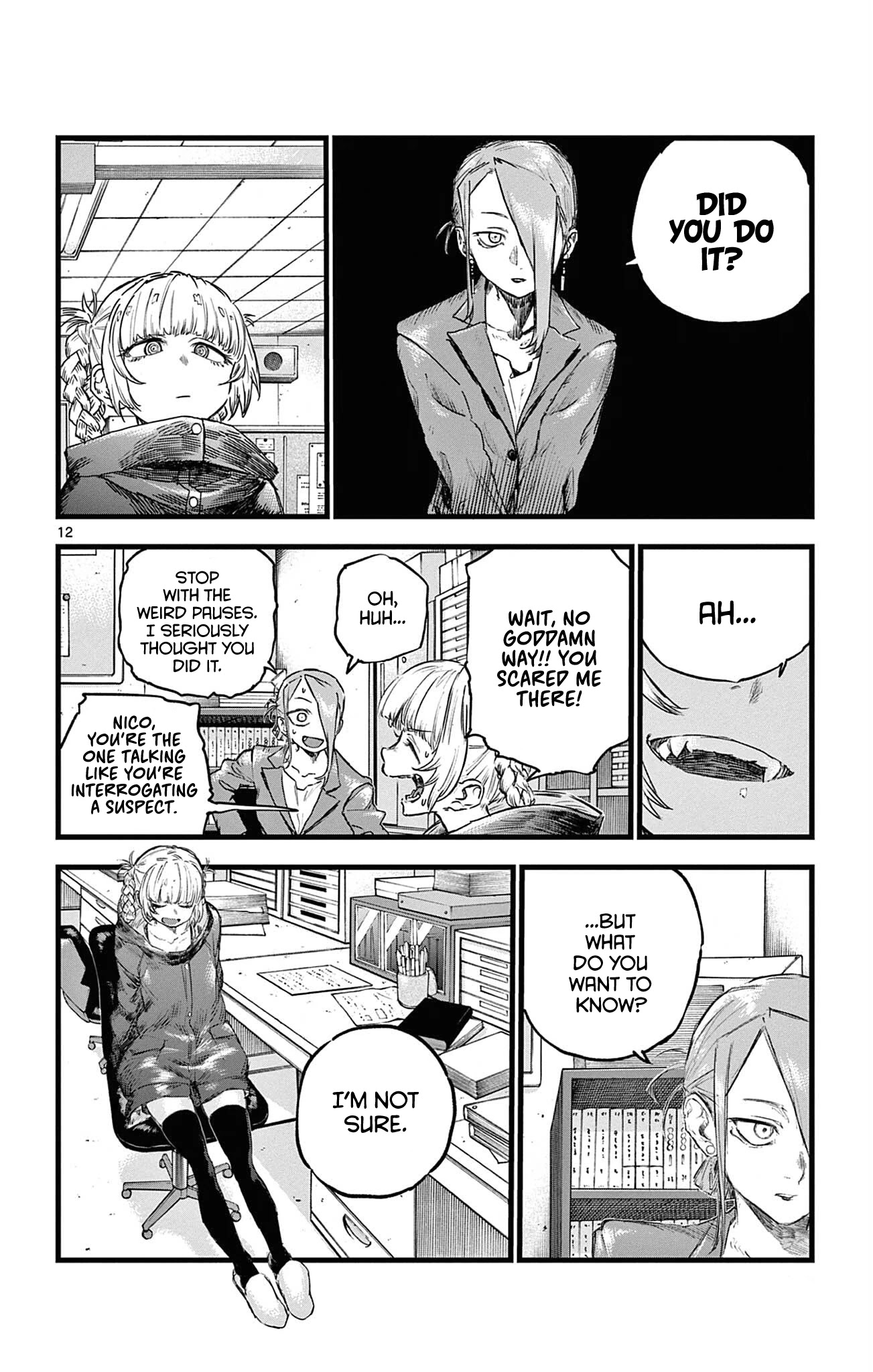 Yofukashi no Uta chapter 71 page 12