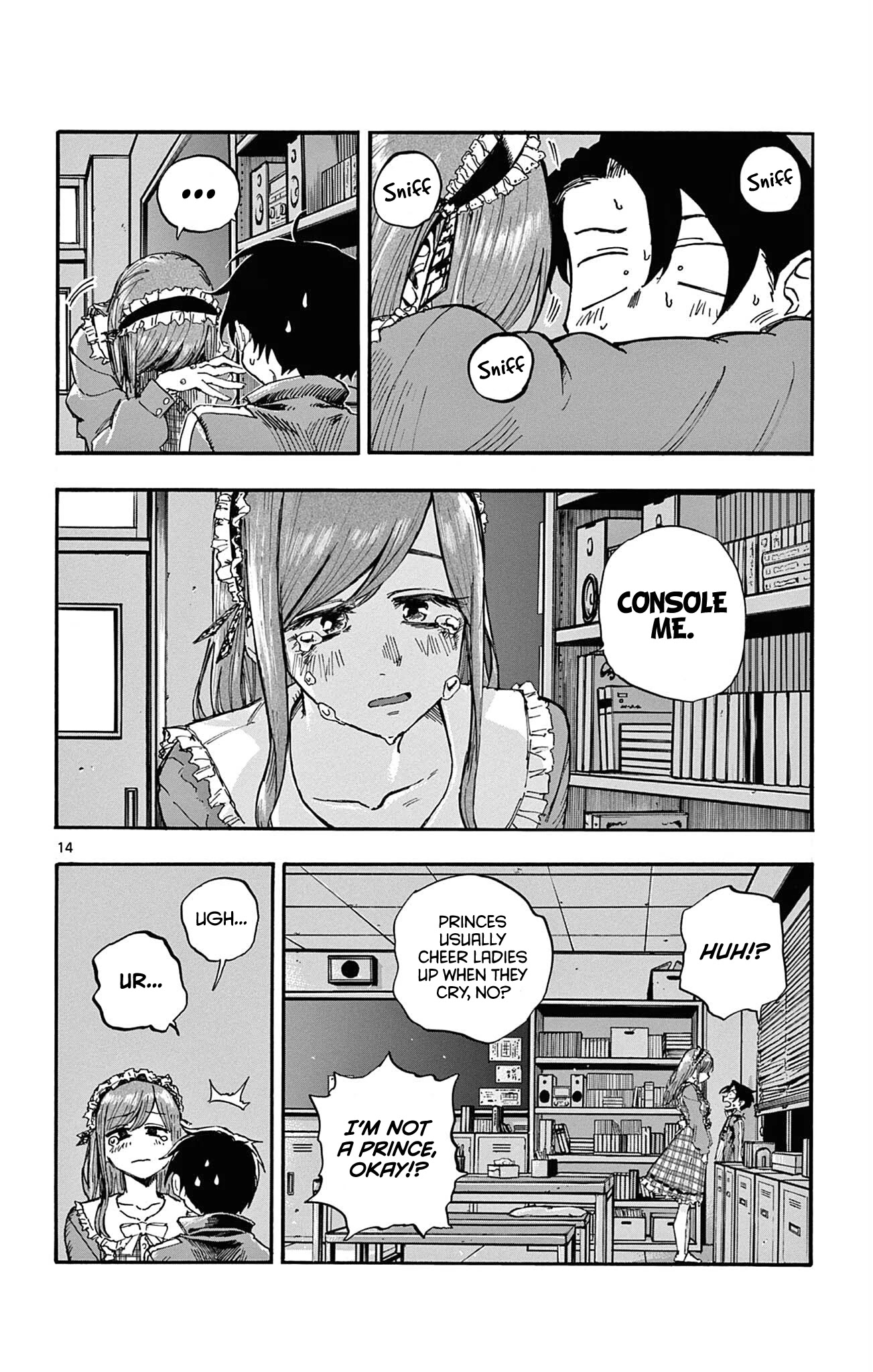 Yofukashi no Uta chapter 71 page 14