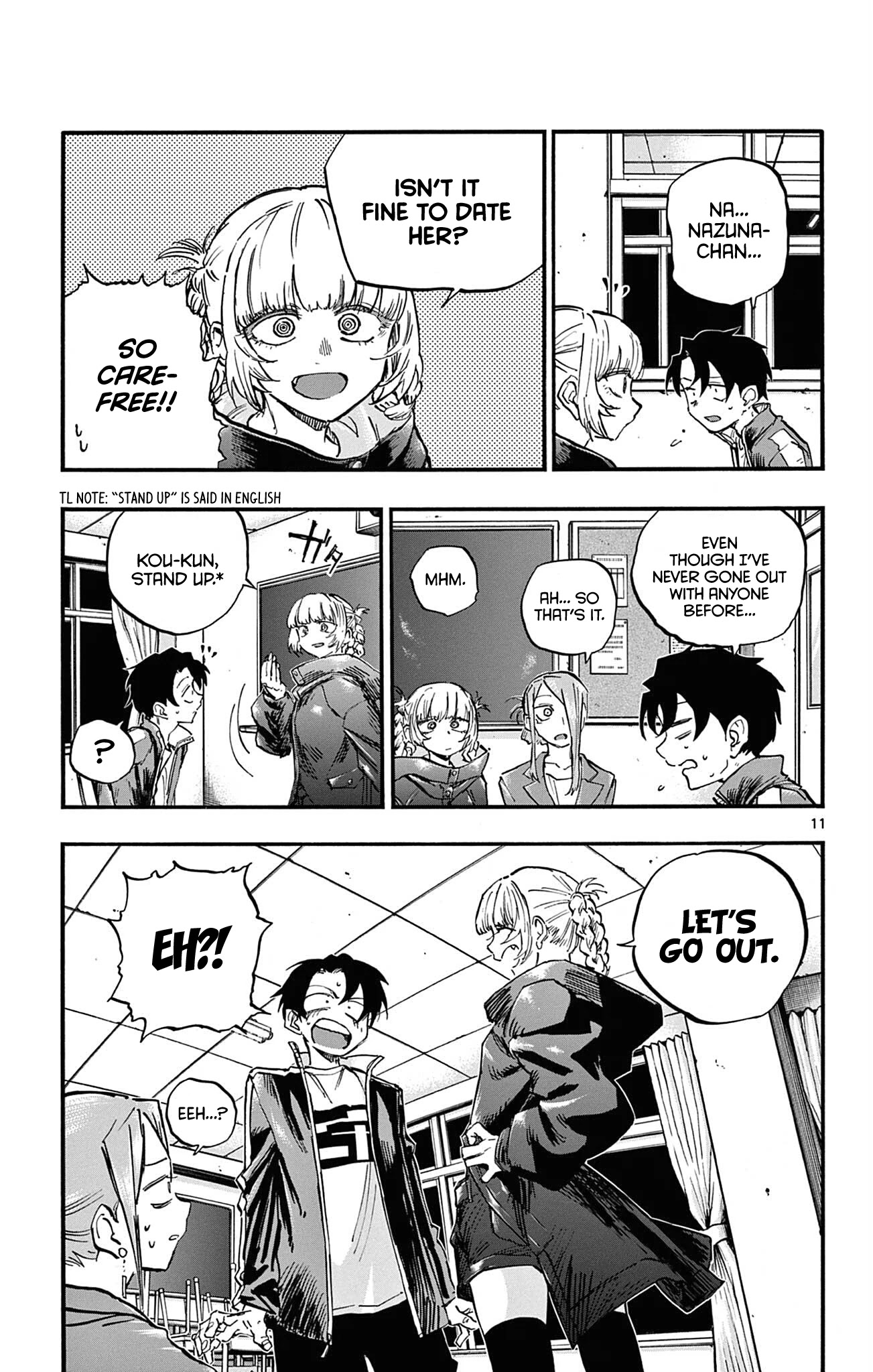 Yofukashi no Uta chapter 72 page 13