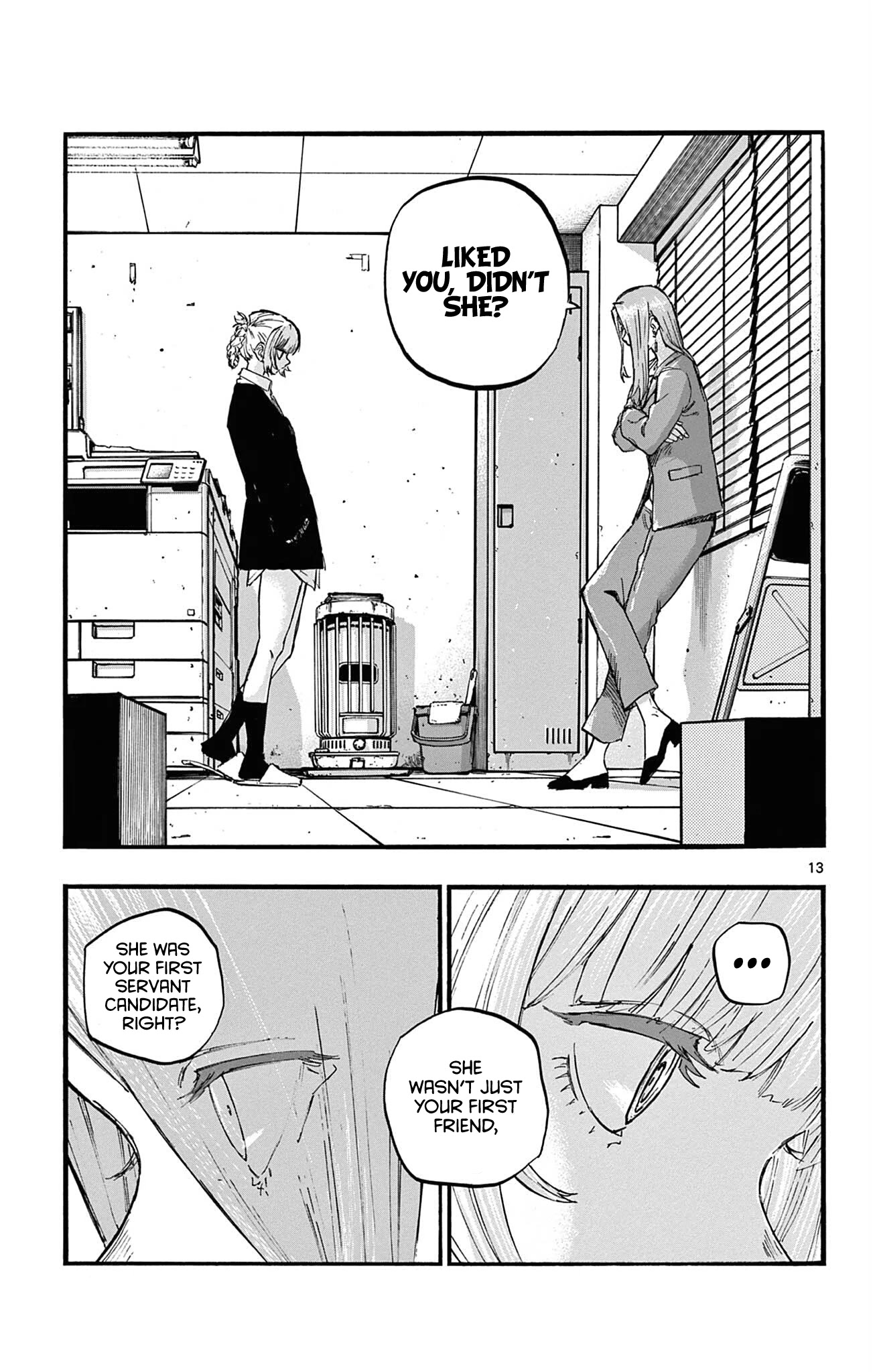 Yofukashi no Uta chapter 73 page 13