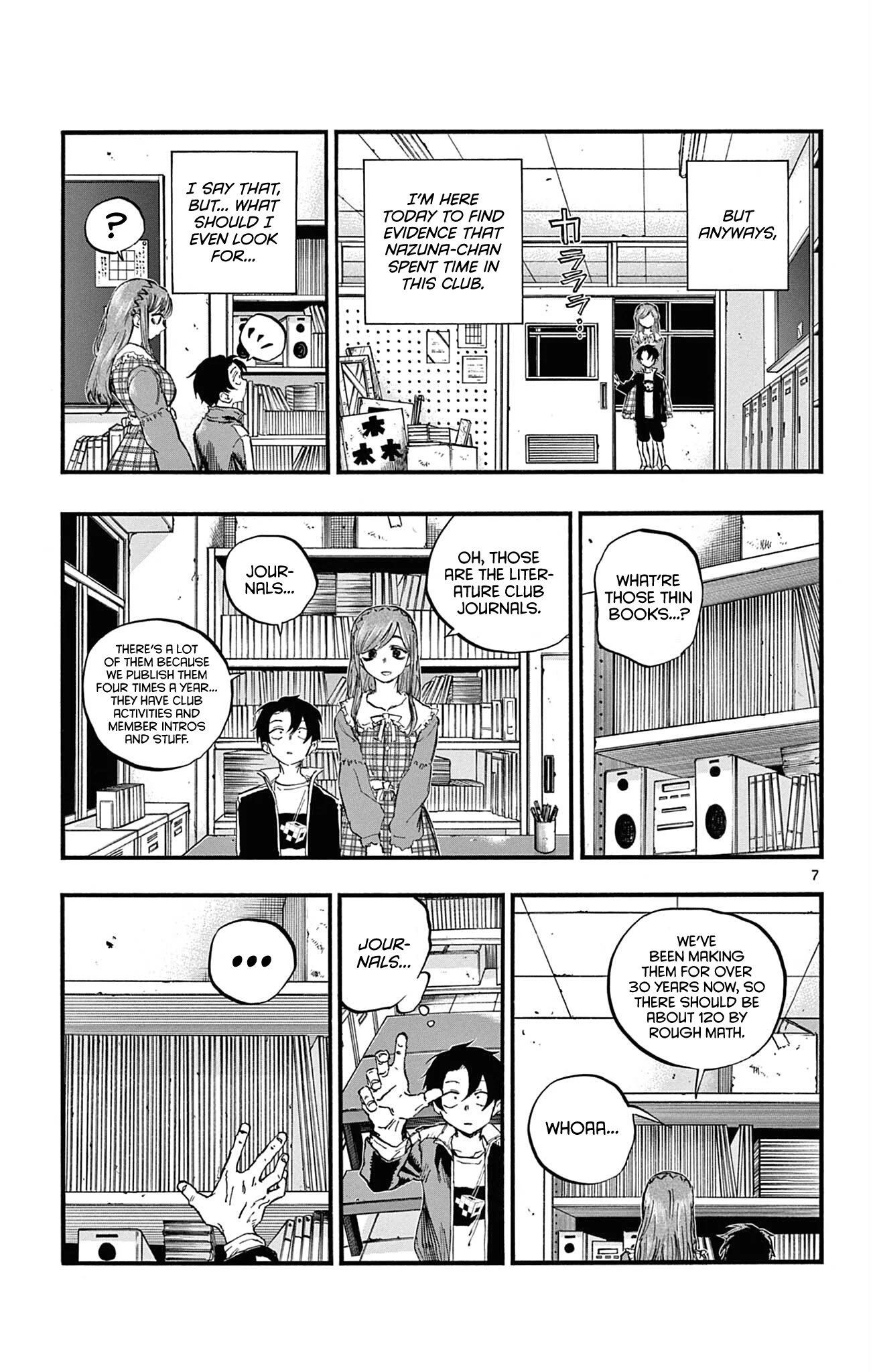 Yofukashi no Uta chapter 73 page 7
