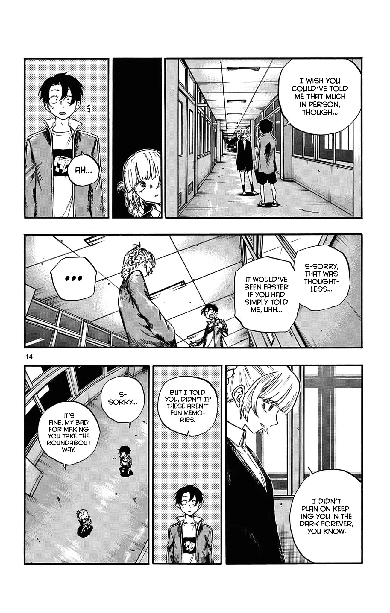 Yofukashi no Uta chapter 74 page 14