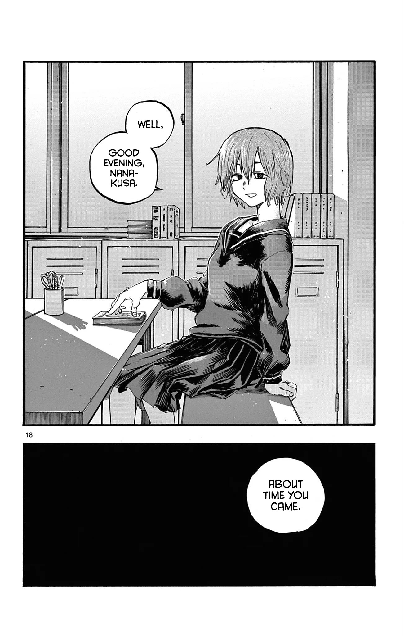 Yofukashi no Uta chapter 74 page 18