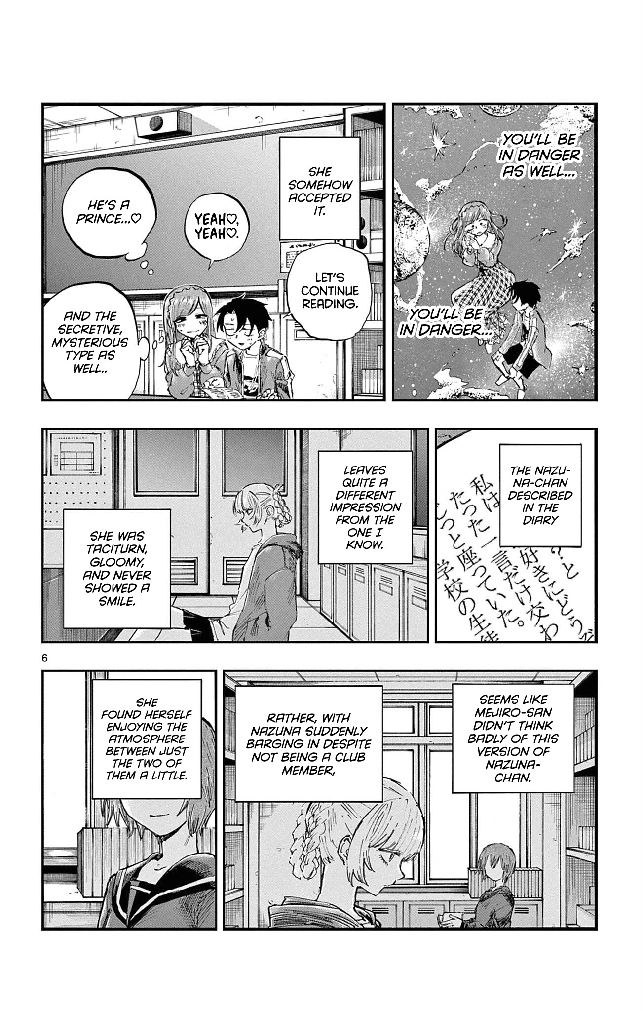 Yofukashi no Uta chapter 74 page 6
