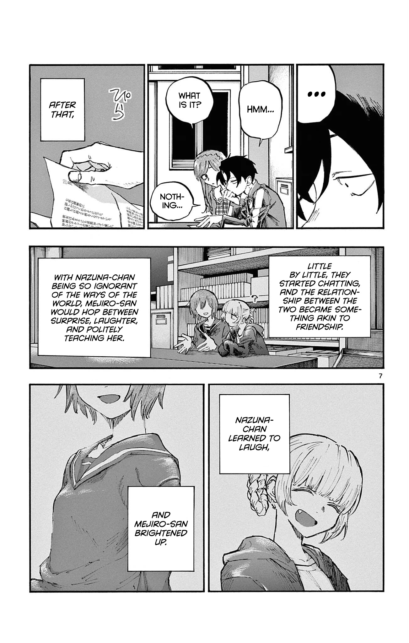 Yofukashi no Uta chapter 74 page 7