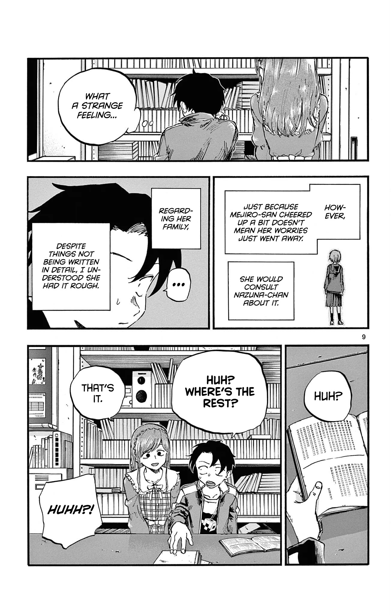 Yofukashi no Uta chapter 74 page 9