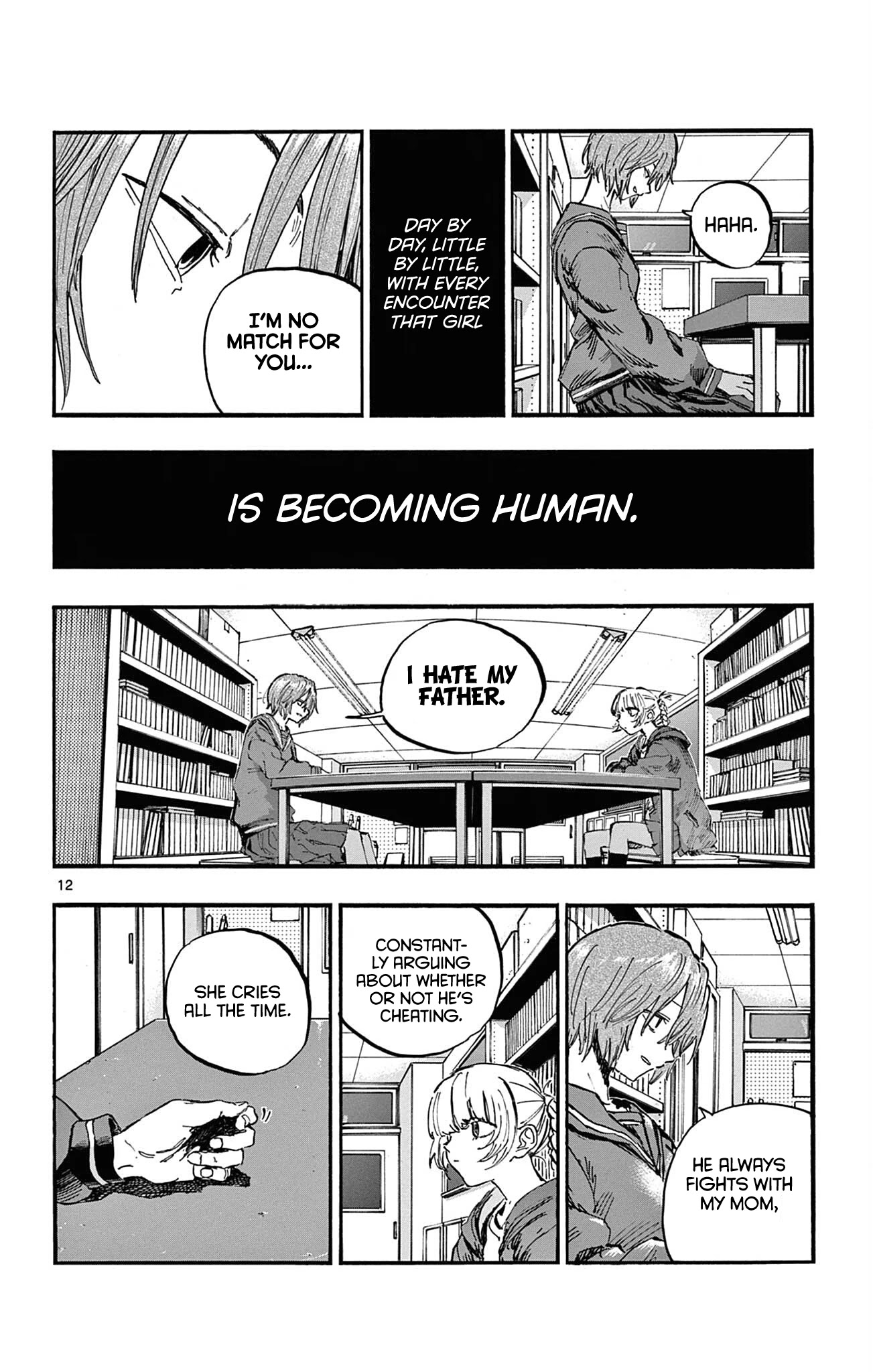 Yofukashi no Uta chapter 76 page 12